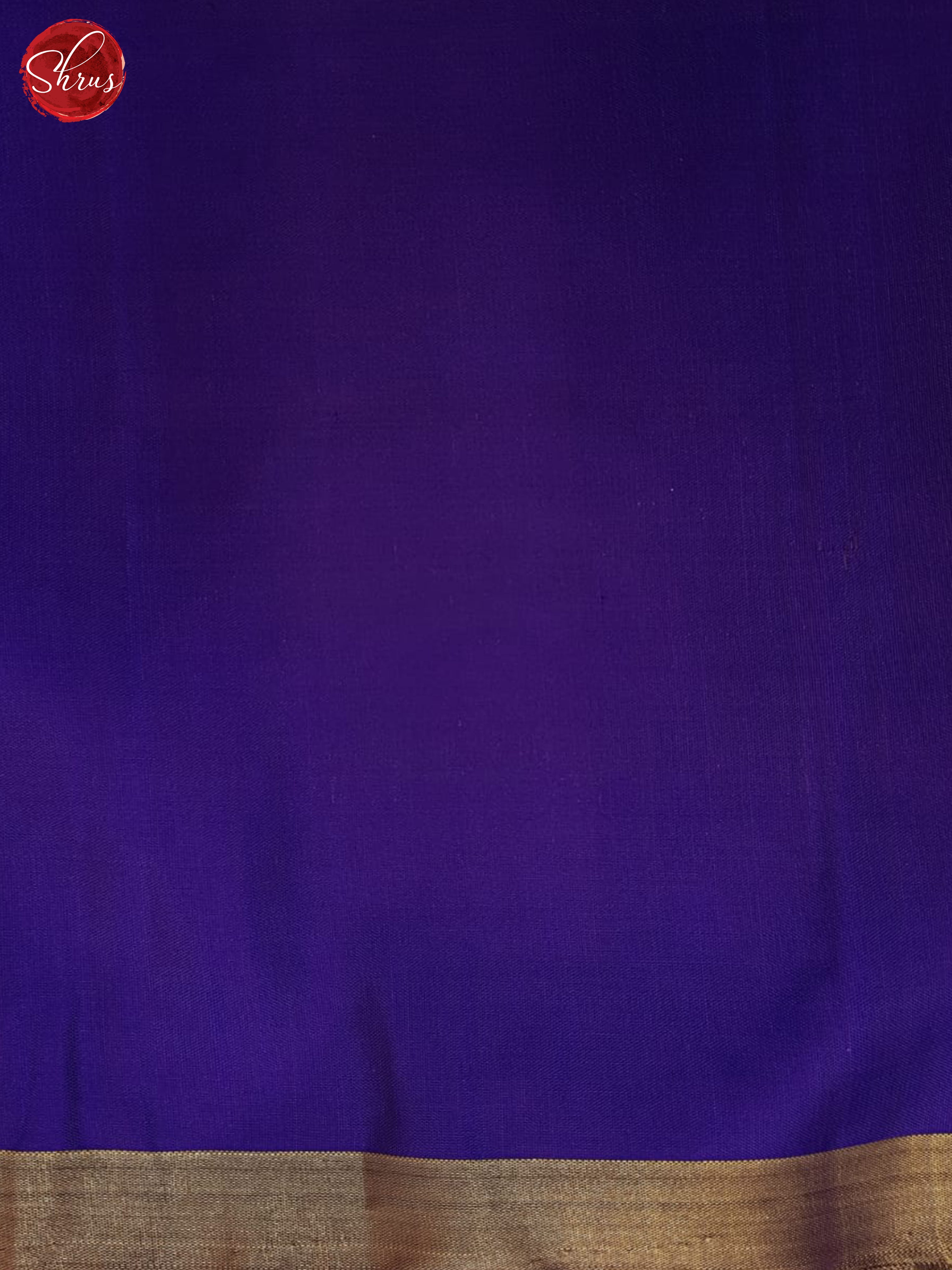 Maroon & Purple - Soft Silk Halfpure Saree - Shop on ShrusEternity.com
