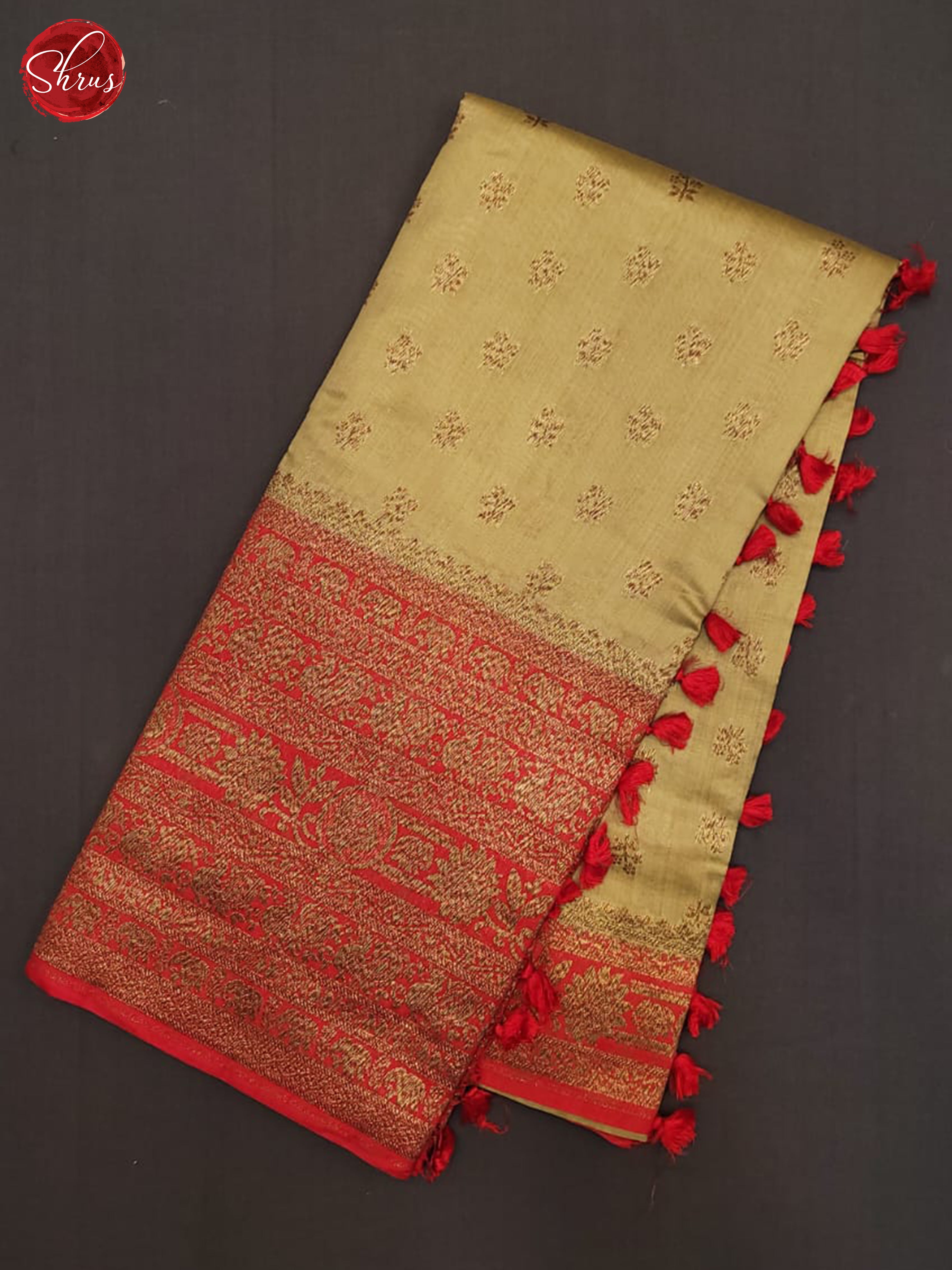 Chickoo & Red - Khatan Saree - Shop on ShrusEternity.com