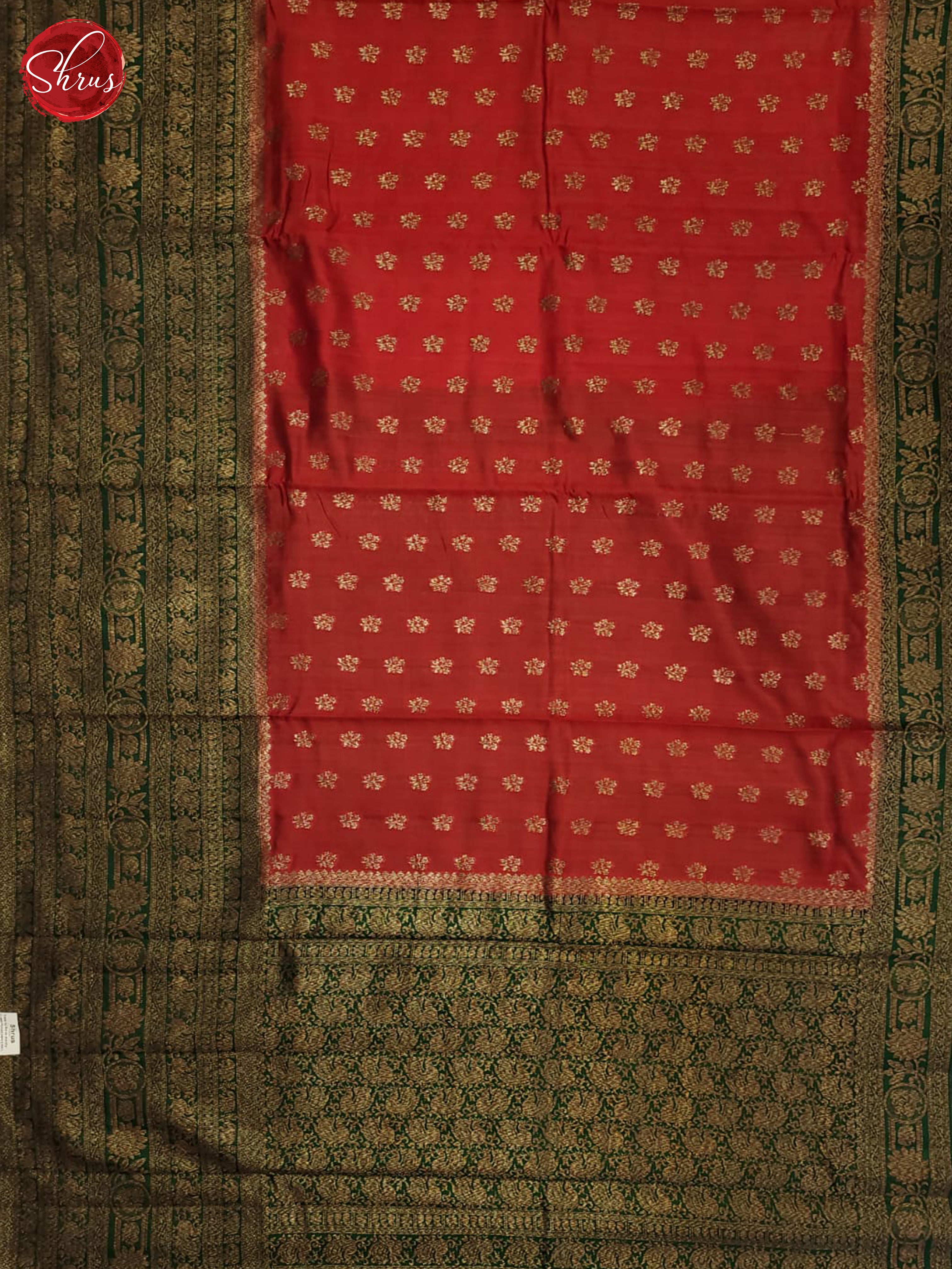 Red & Green - Khatan Saree - Shop on ShrusEternity.com