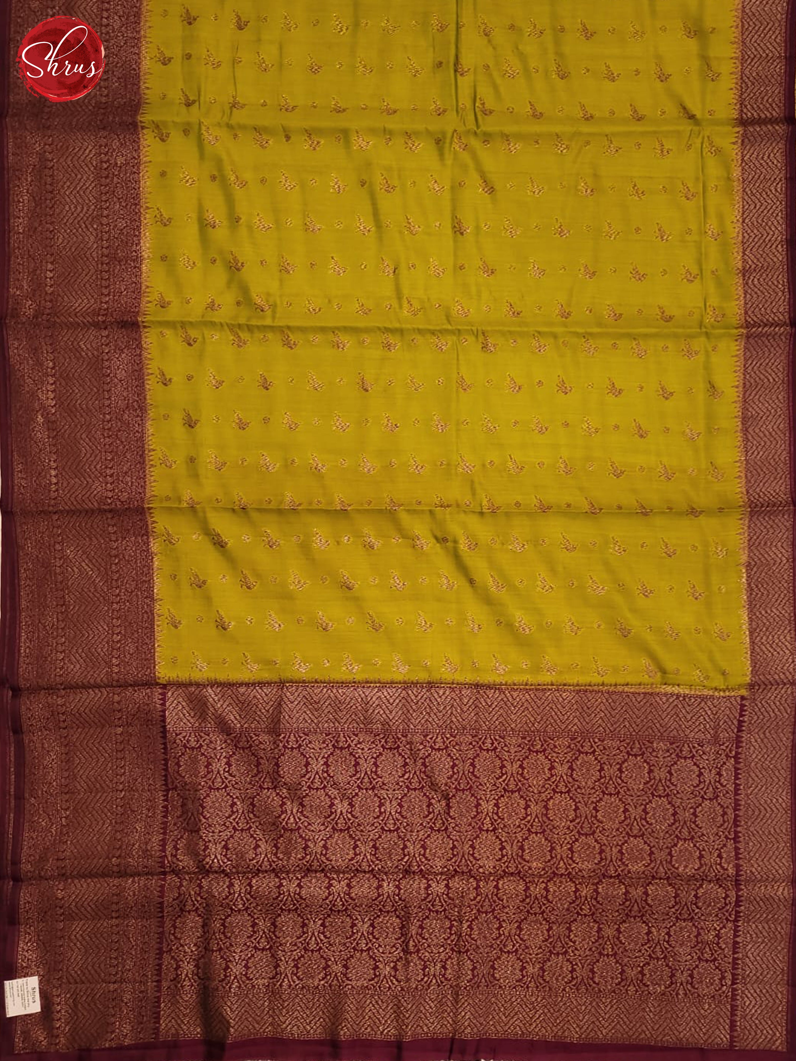 Green & Maroon- Khatan Saree - Shop on ShrusEternity.com