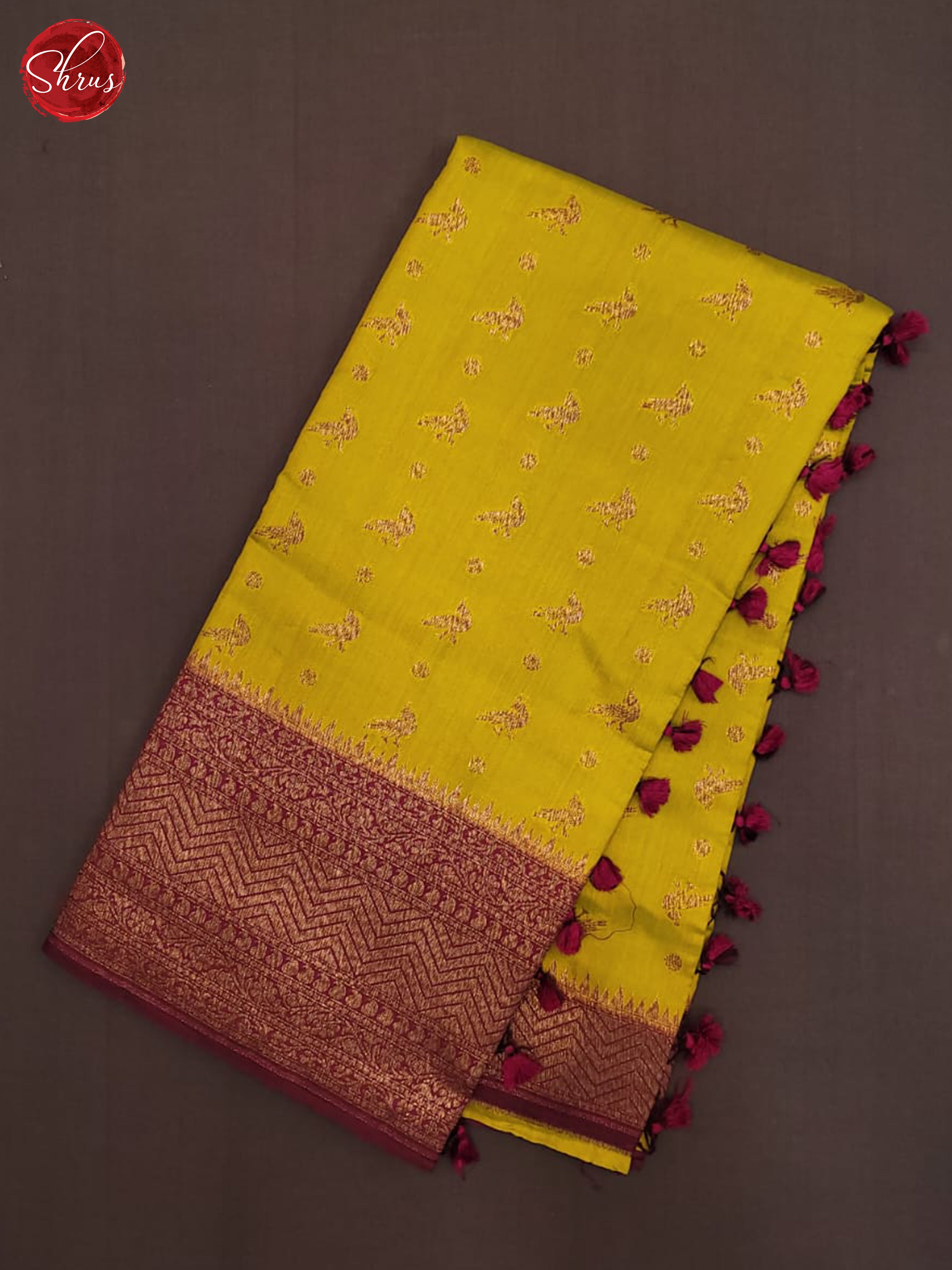 Green & Maroon- Khatan Saree - Shop on ShrusEternity.com