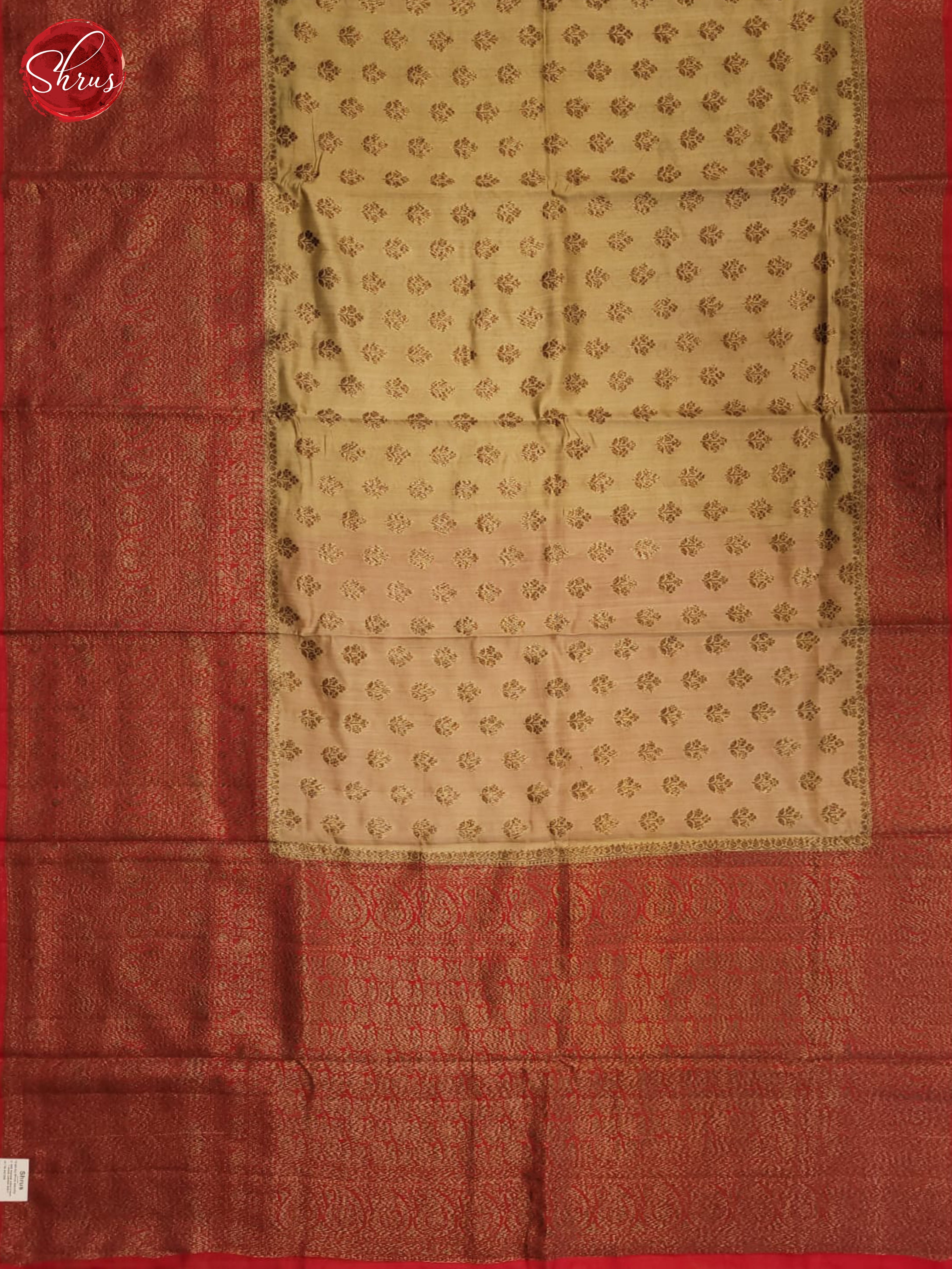 Chickoo & Red - Khatan Saree - Shop on ShrusEternity.com