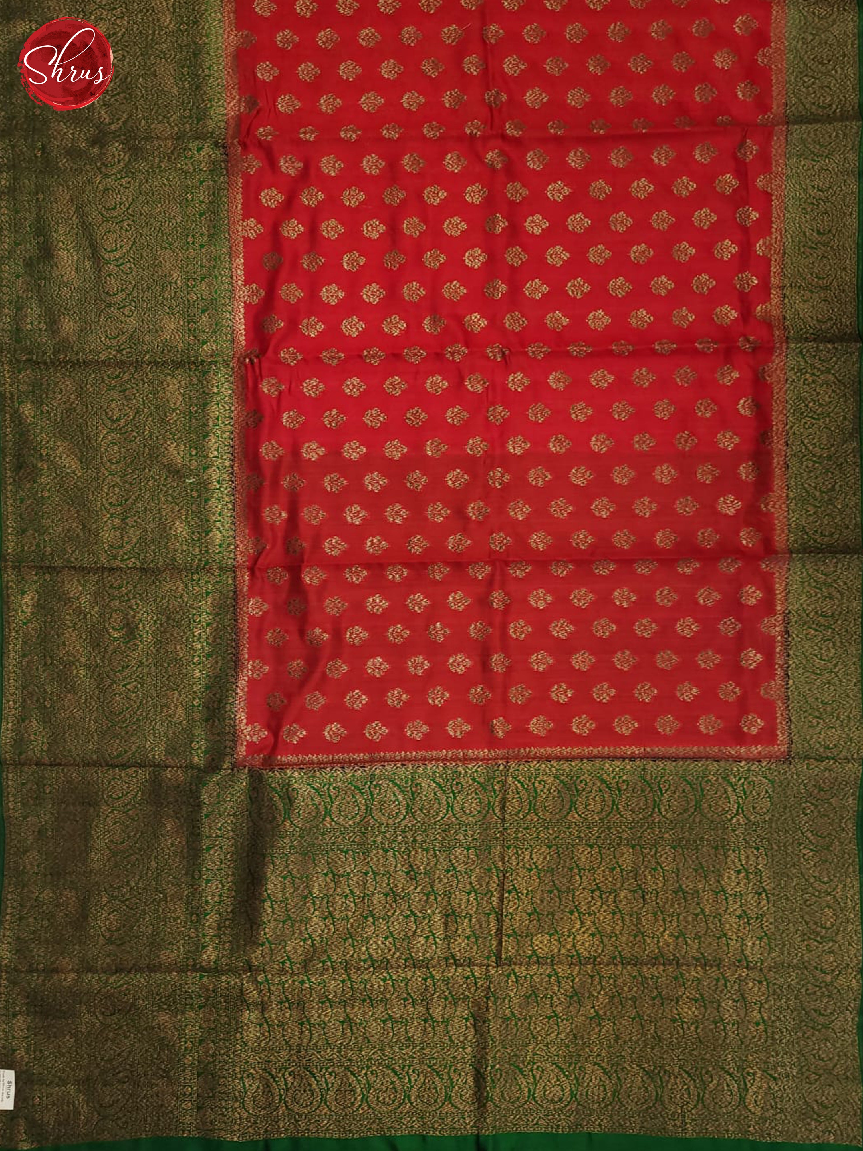 Red & Green - Khatan Saree - Shop on ShrusEternity.com