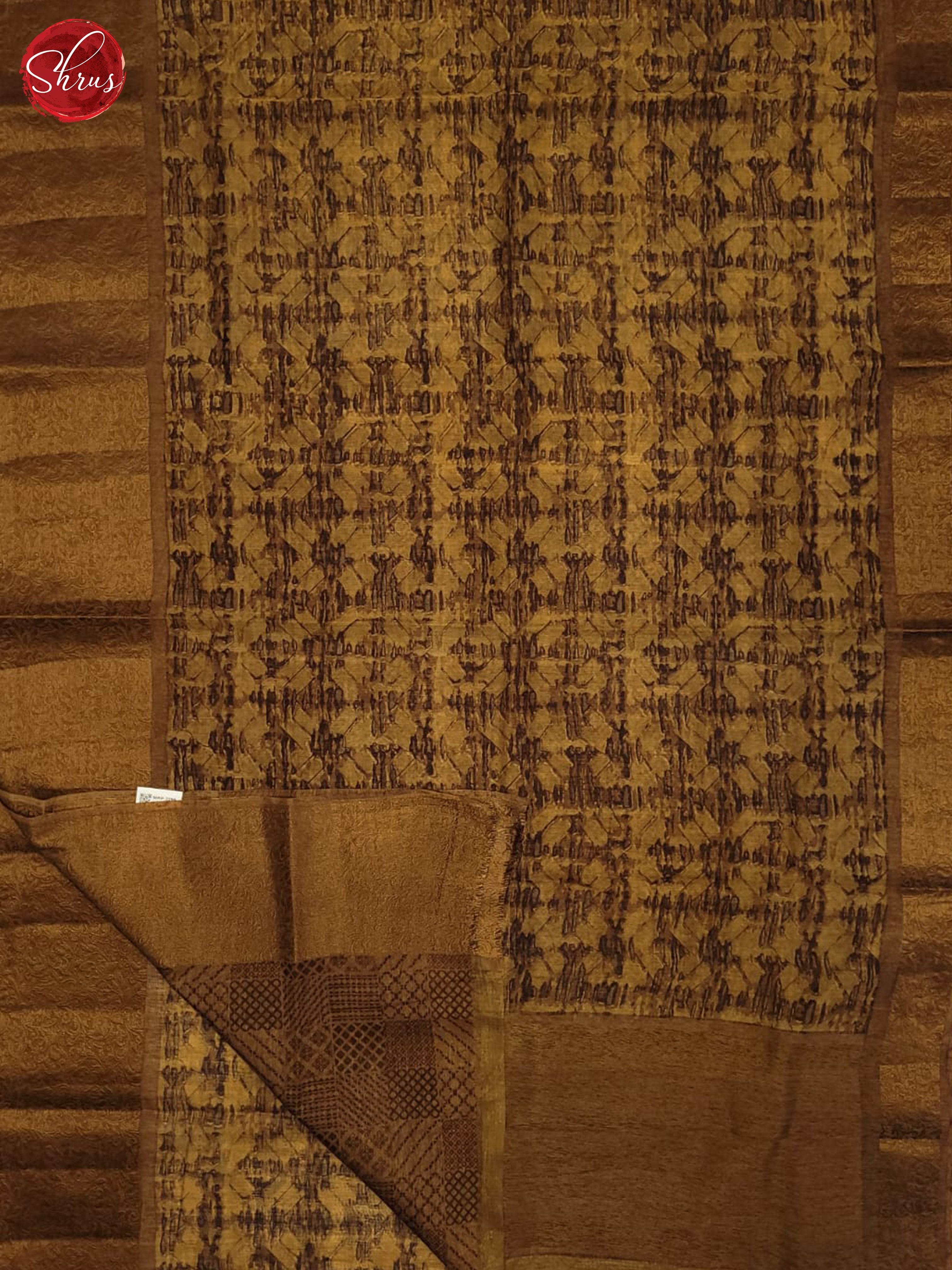 Elachi Green(Single Tone)- Linen Saree - Shop on ShrusEternity.com