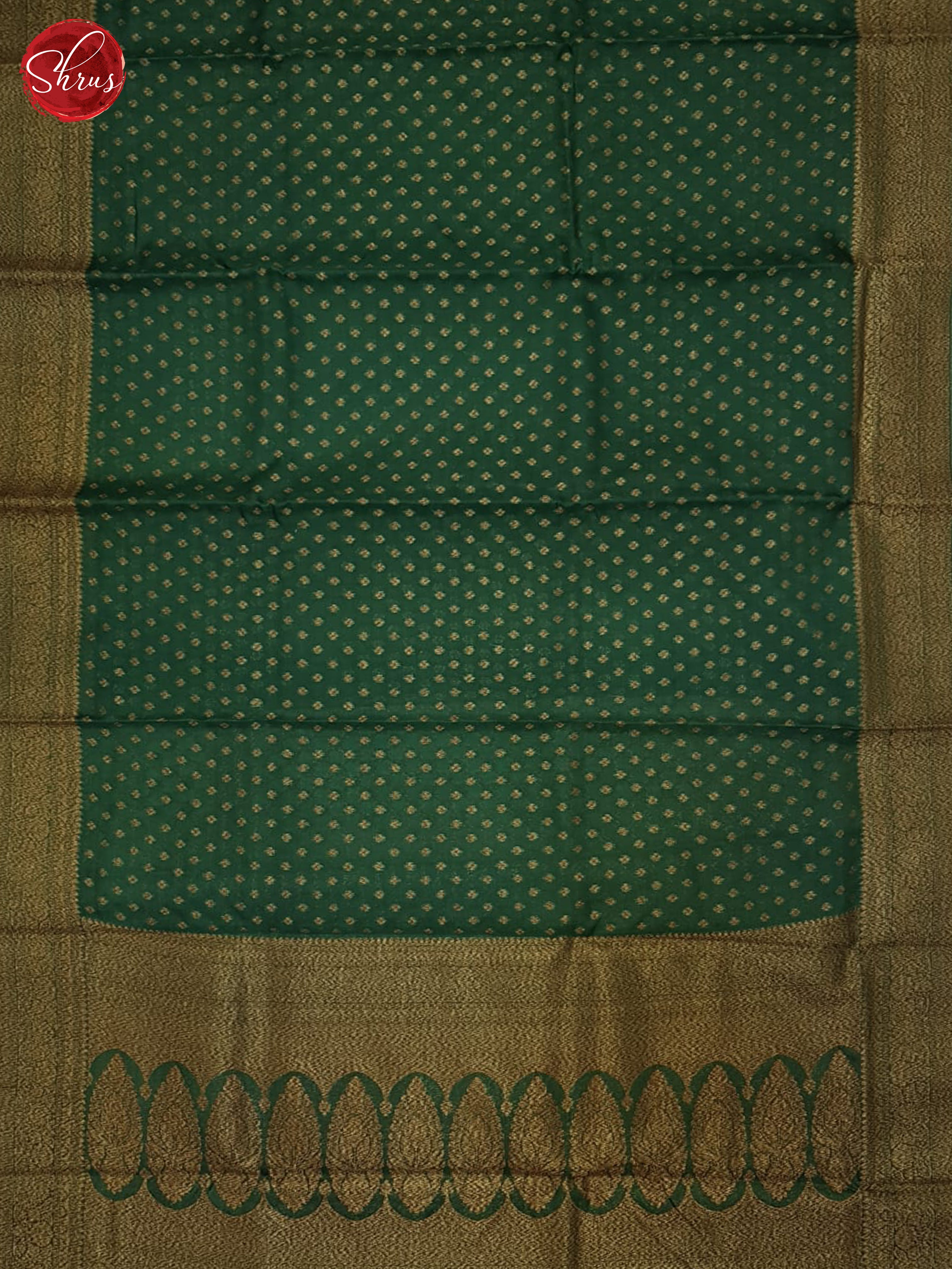 Green(Single Tone) - Organza Saree - Shop on ShrusEternity.com