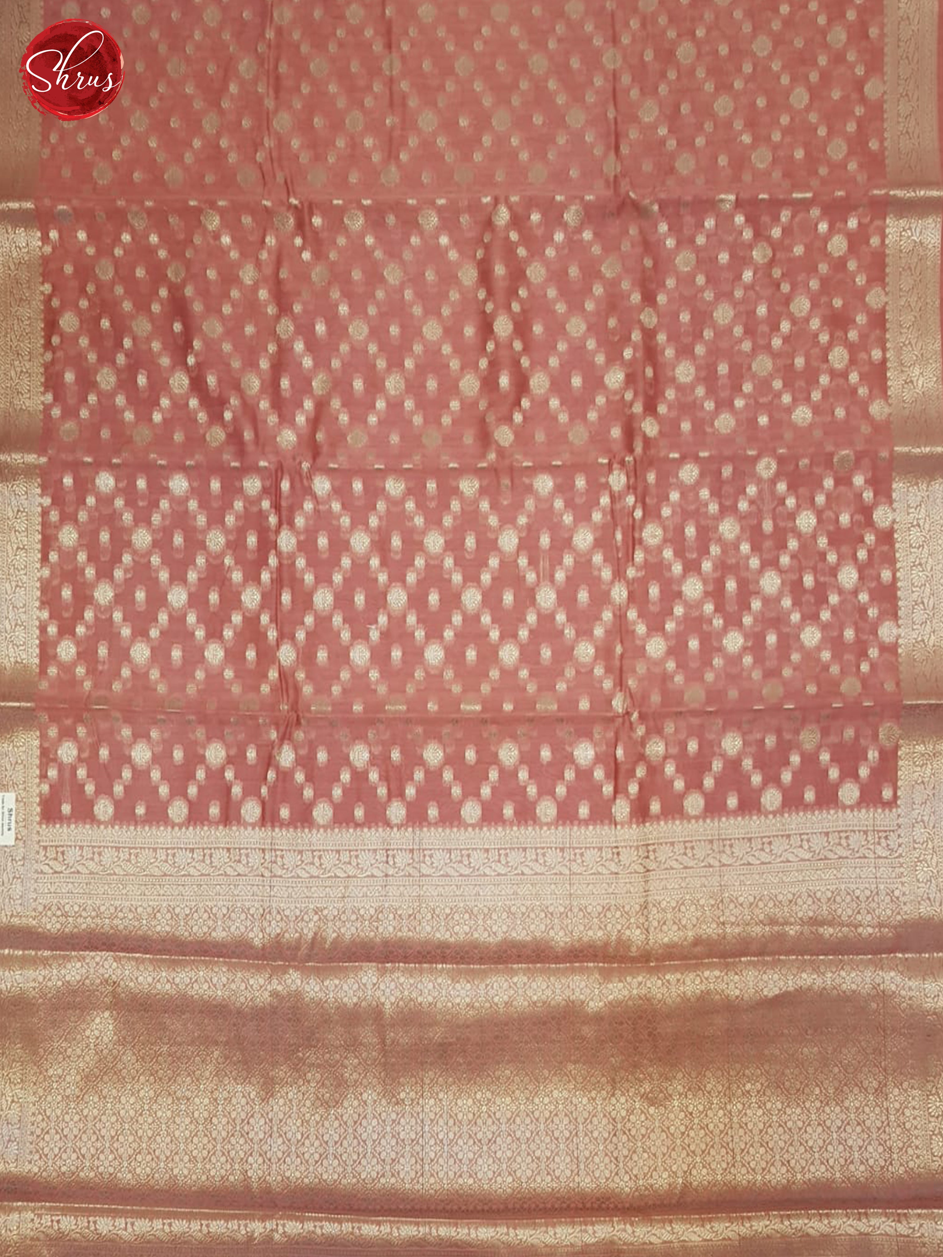 Pink(Single Tone) -North Silk Cotton Saree - Shop on ShrusEternity.com