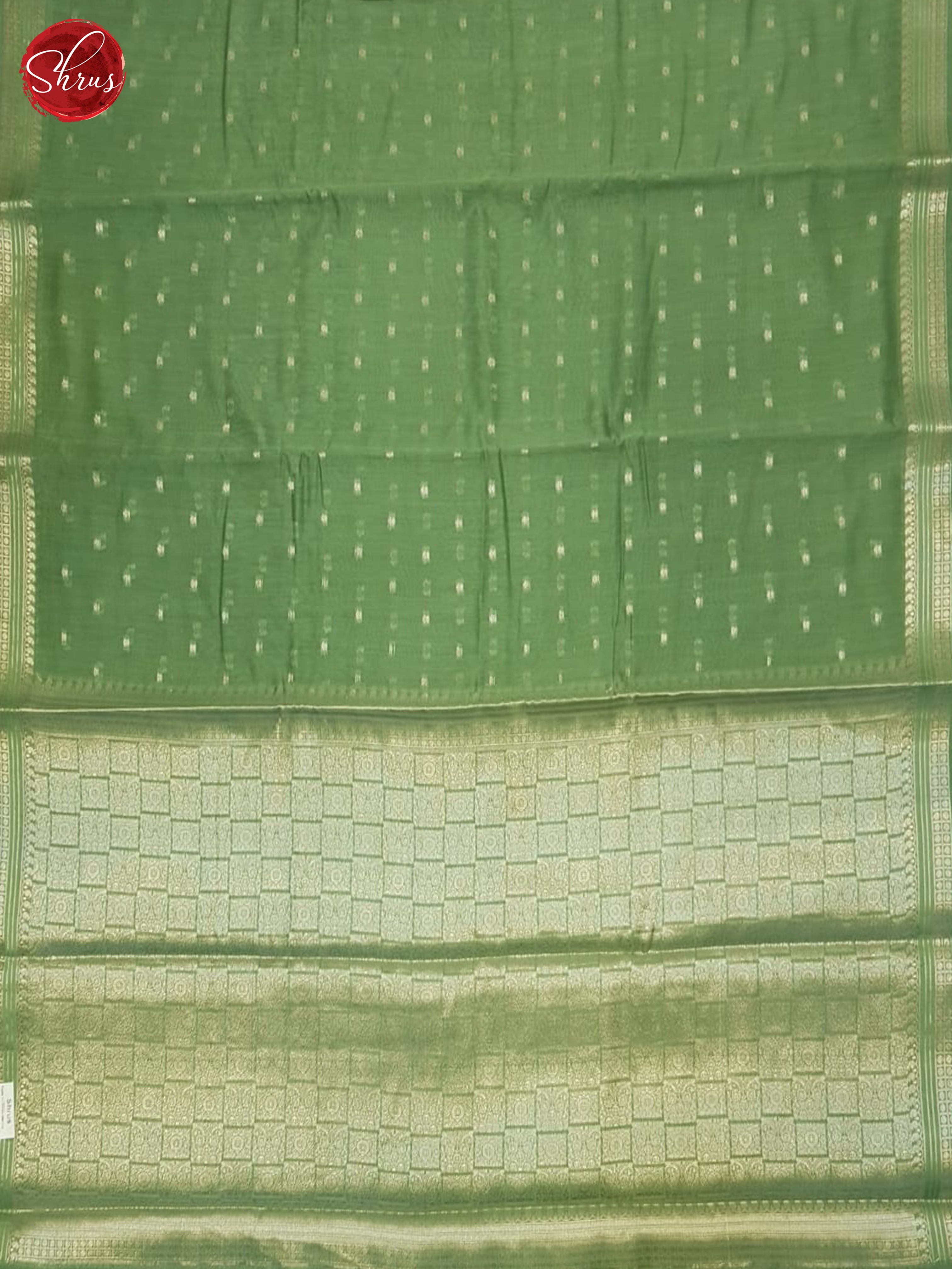 Green(Single Tone) -North Silk Cotton Saree - Shop on ShrusEternity.com