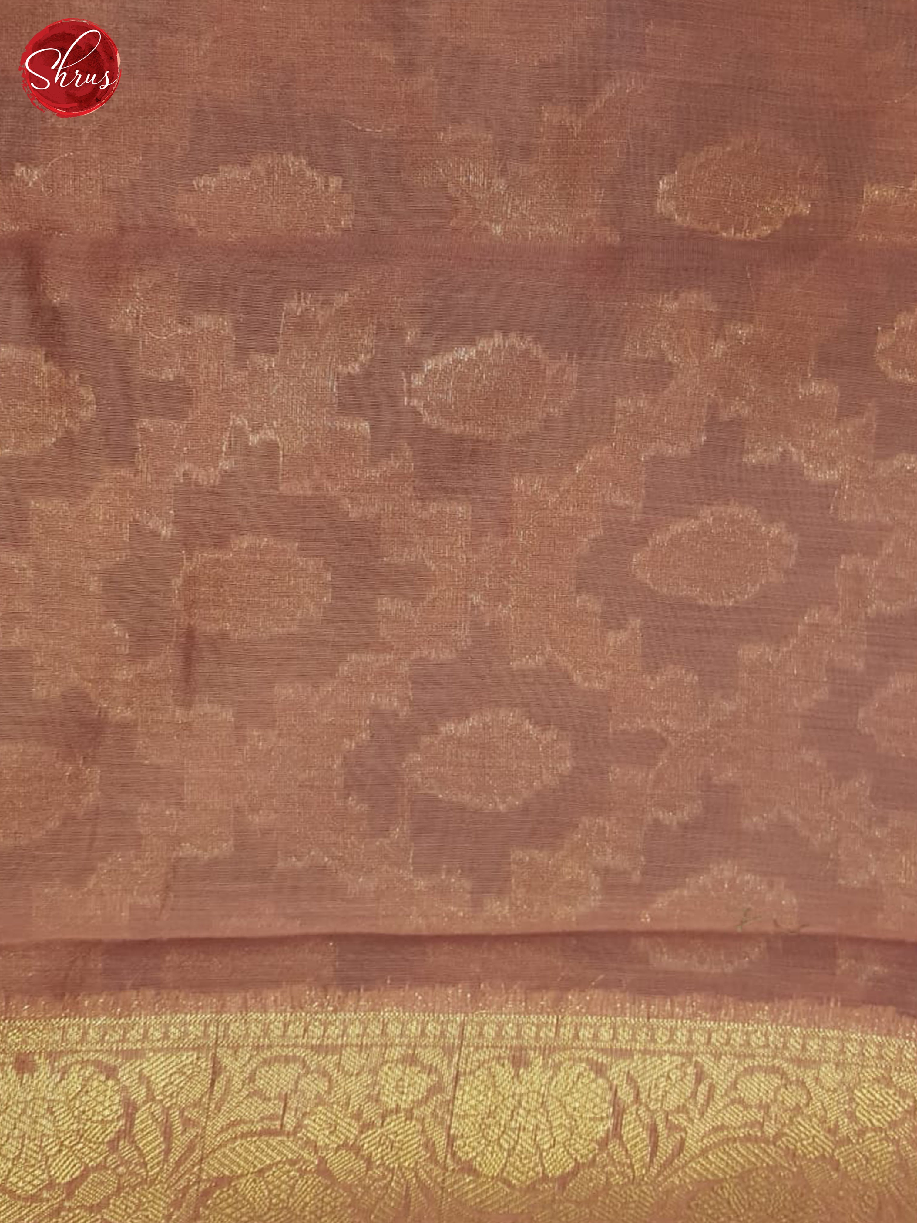 Green And Dusty Onion Pink- Silk Cotton Saree - Shop on ShrusEternity.com