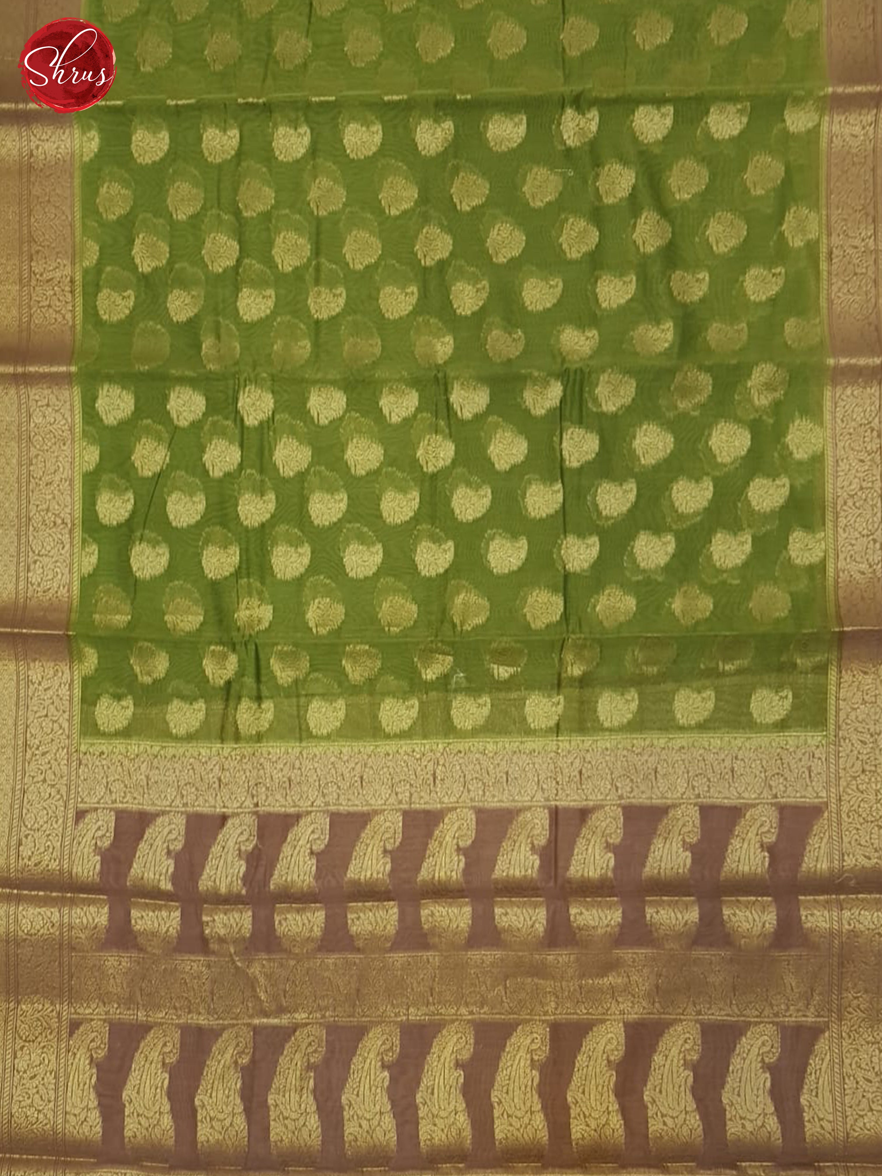 Gren & Brown - NorthSilk Cotton Saree - Shop on ShrusEternity.com