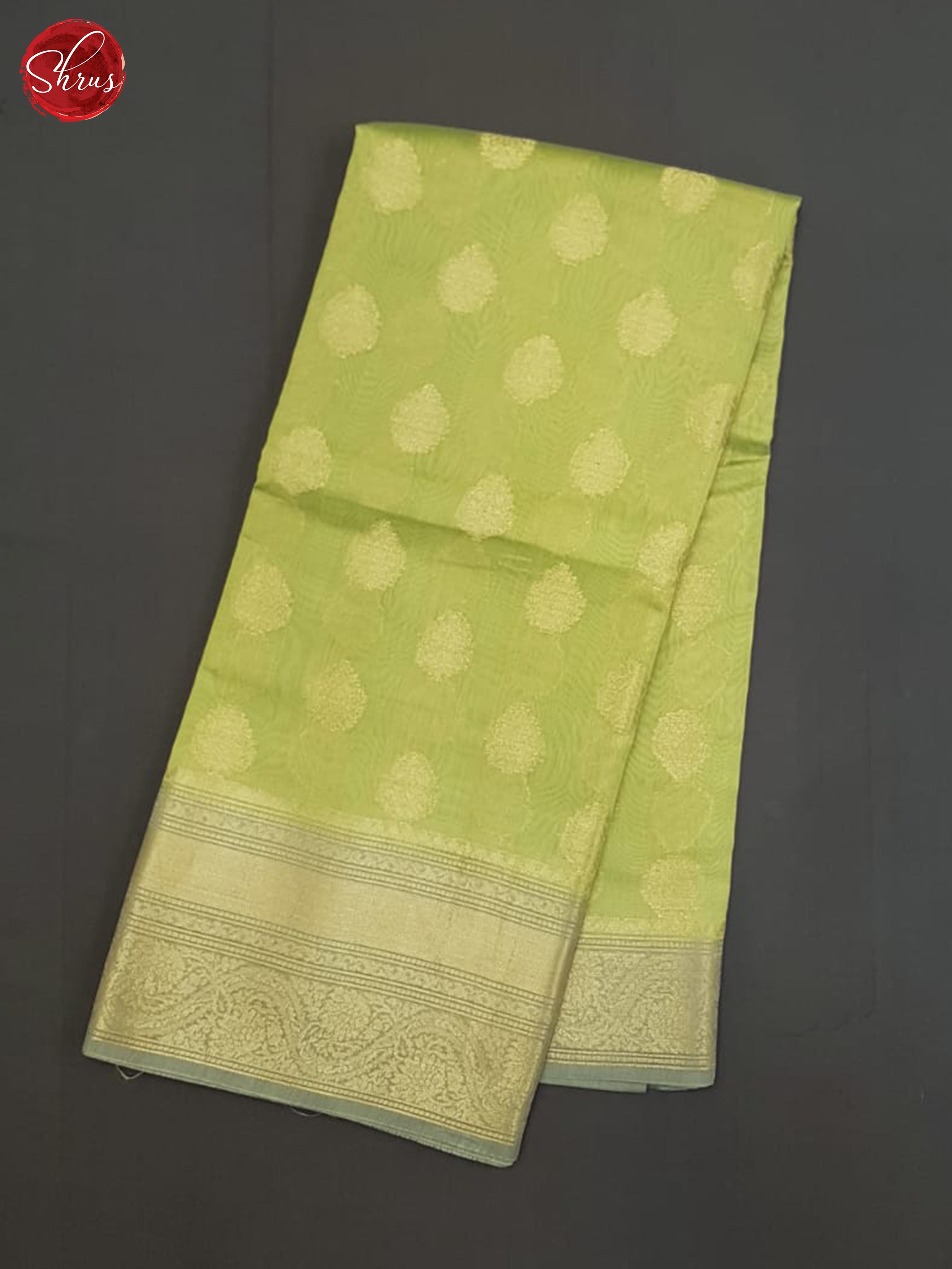 Green And Grey-North Silk Cotton Saree - Shop on ShrusEternity.com