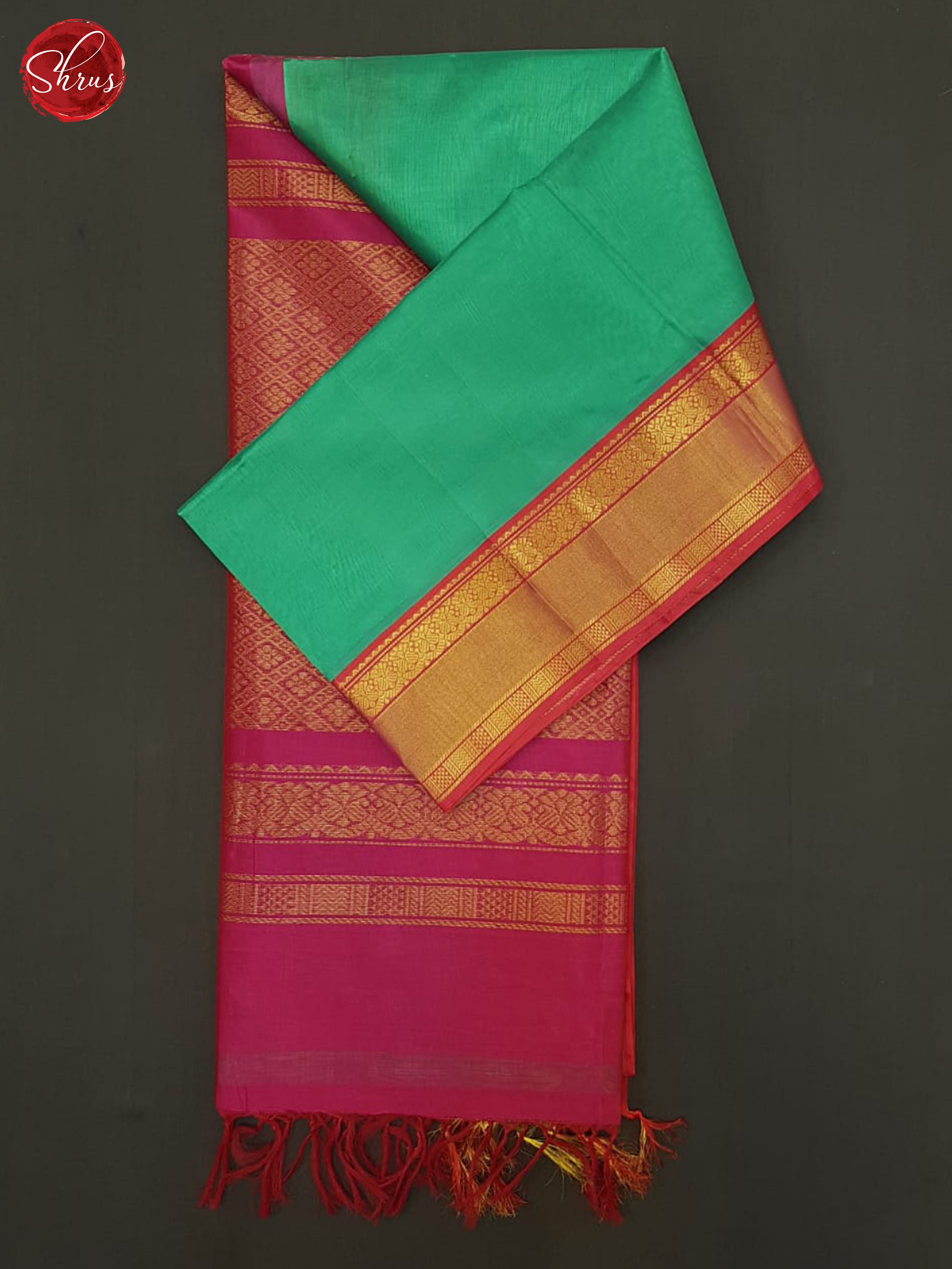 BHS01928 - Silk Cotton Saree - Shop on ShrusEternity.com