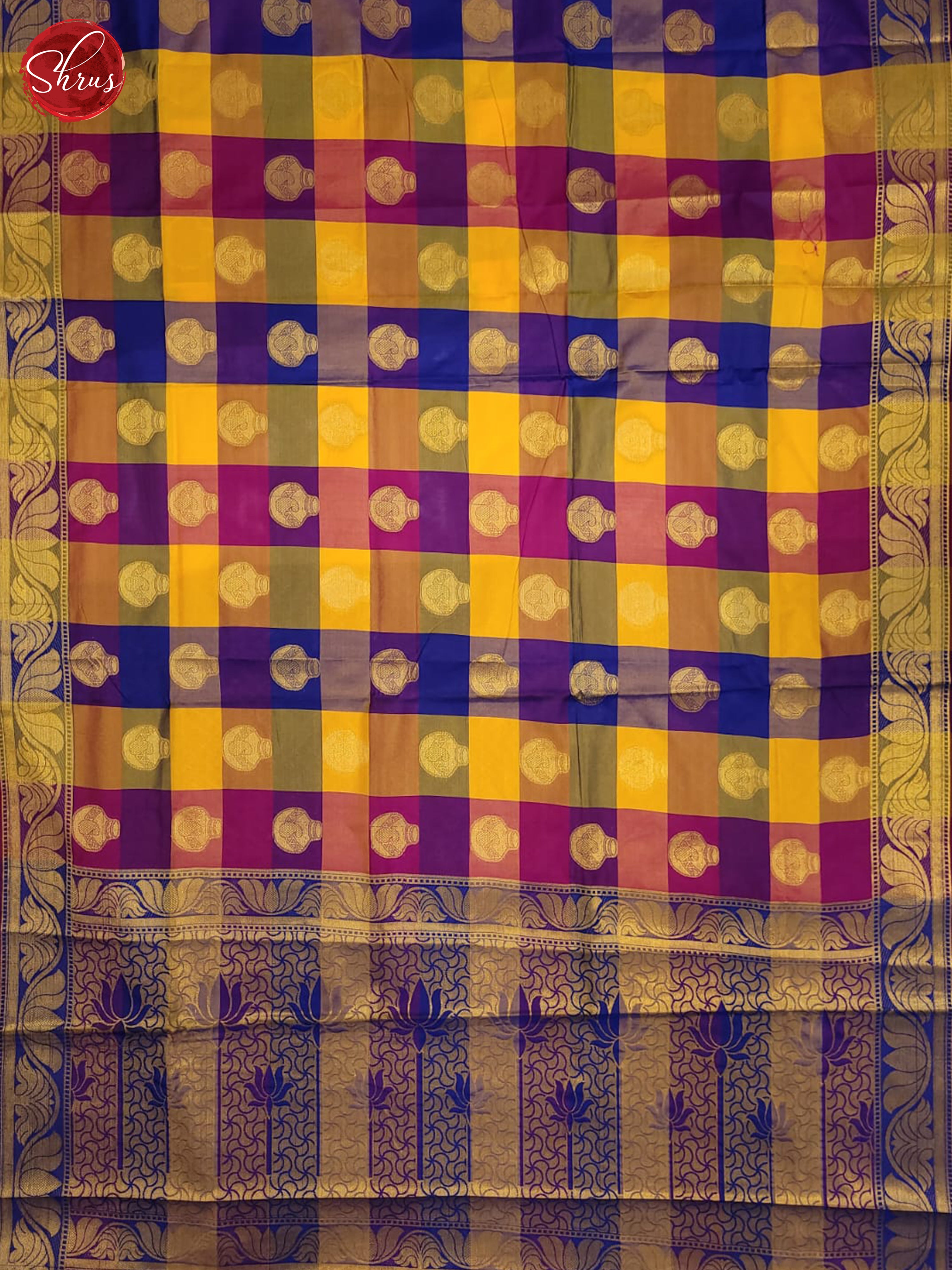BHS03076 - Semi silk cotton Saree - Shop on ShrusEternity.com