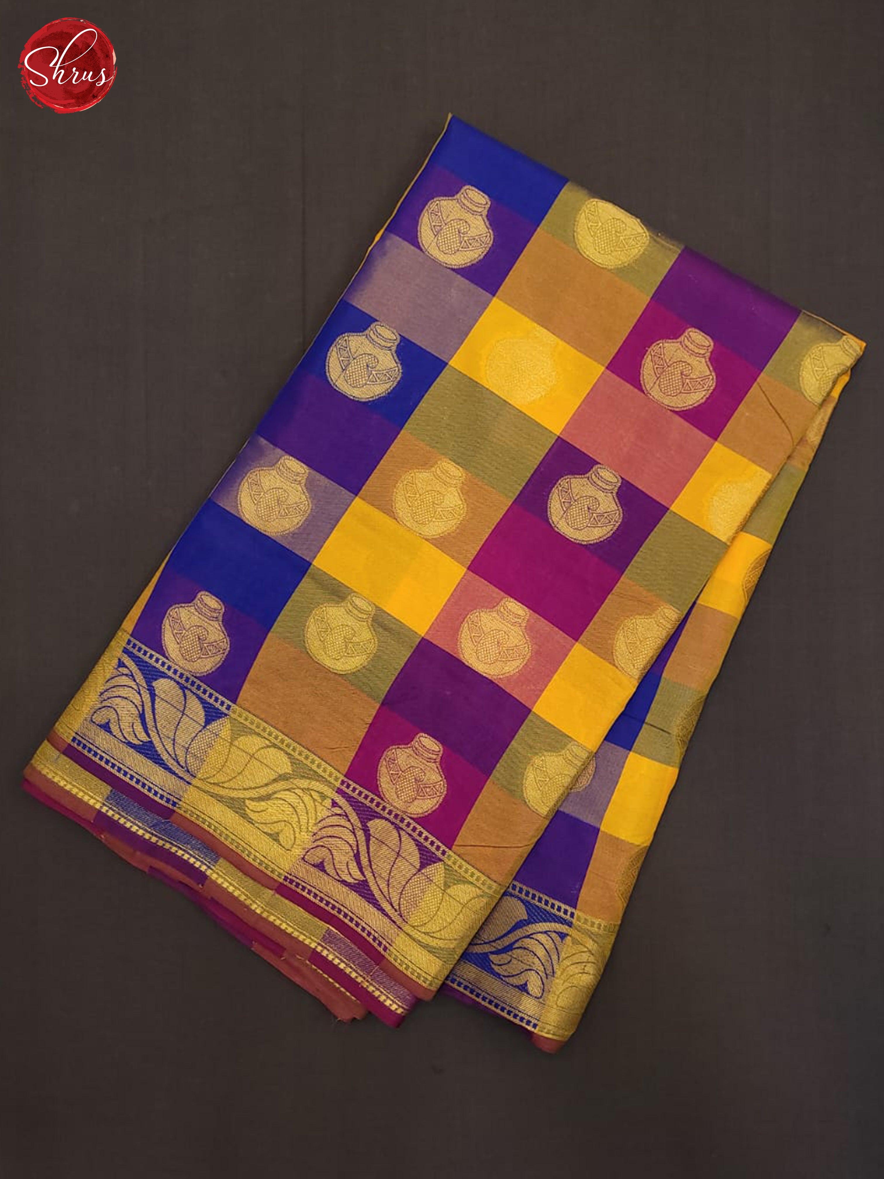 BHS03076 - Semi silk cotton Saree - Shop on ShrusEternity.com