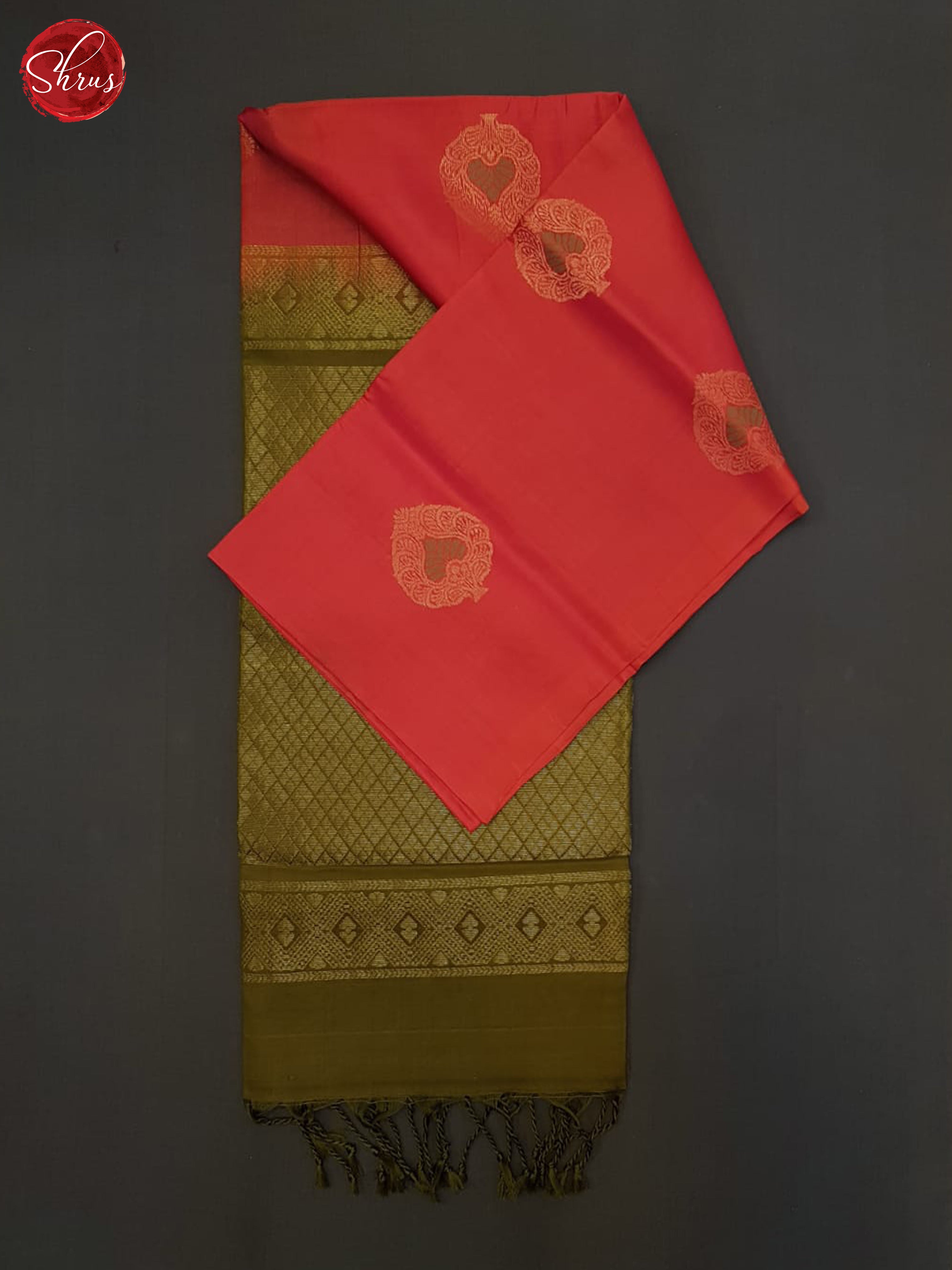 BHS03178 - Softsilk-halfpure Saree - Shop on ShrusEternity.com