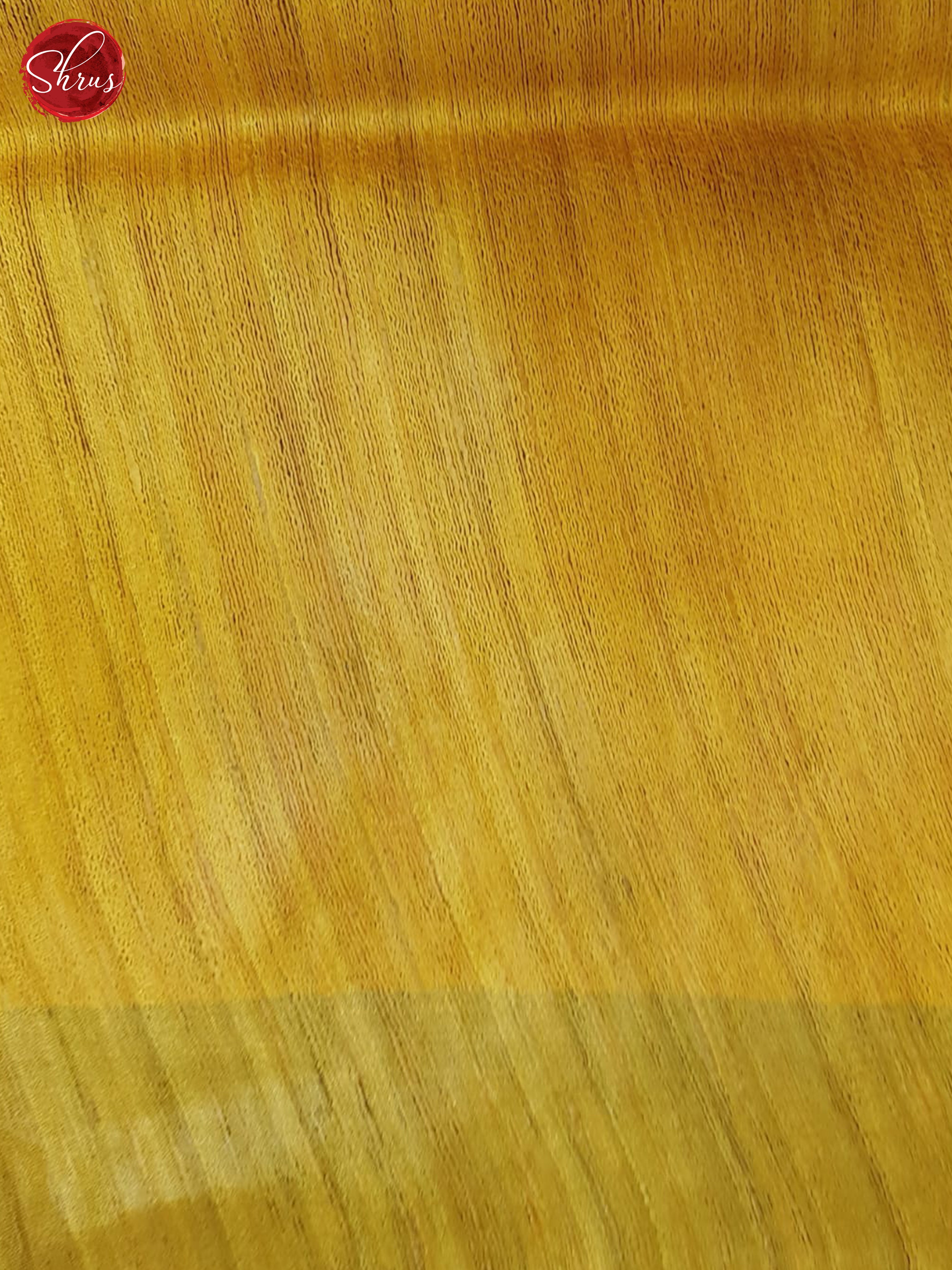 Red & Mustard - Gicha Silk Saree - Shop on ShrusEternity.com