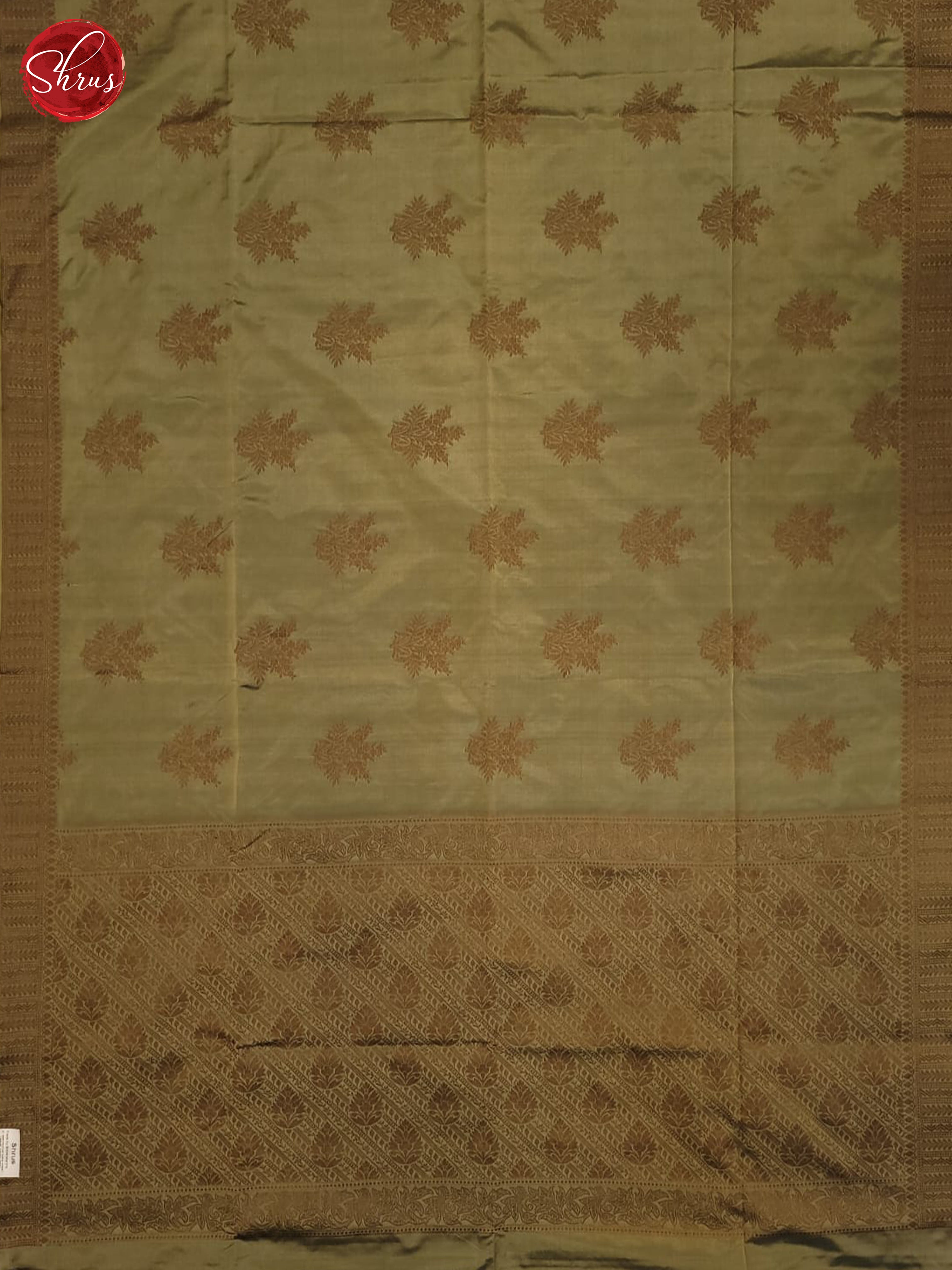 Green(Single Tone) - Semi Softsilk Saree - Shop on ShrusEternity.com