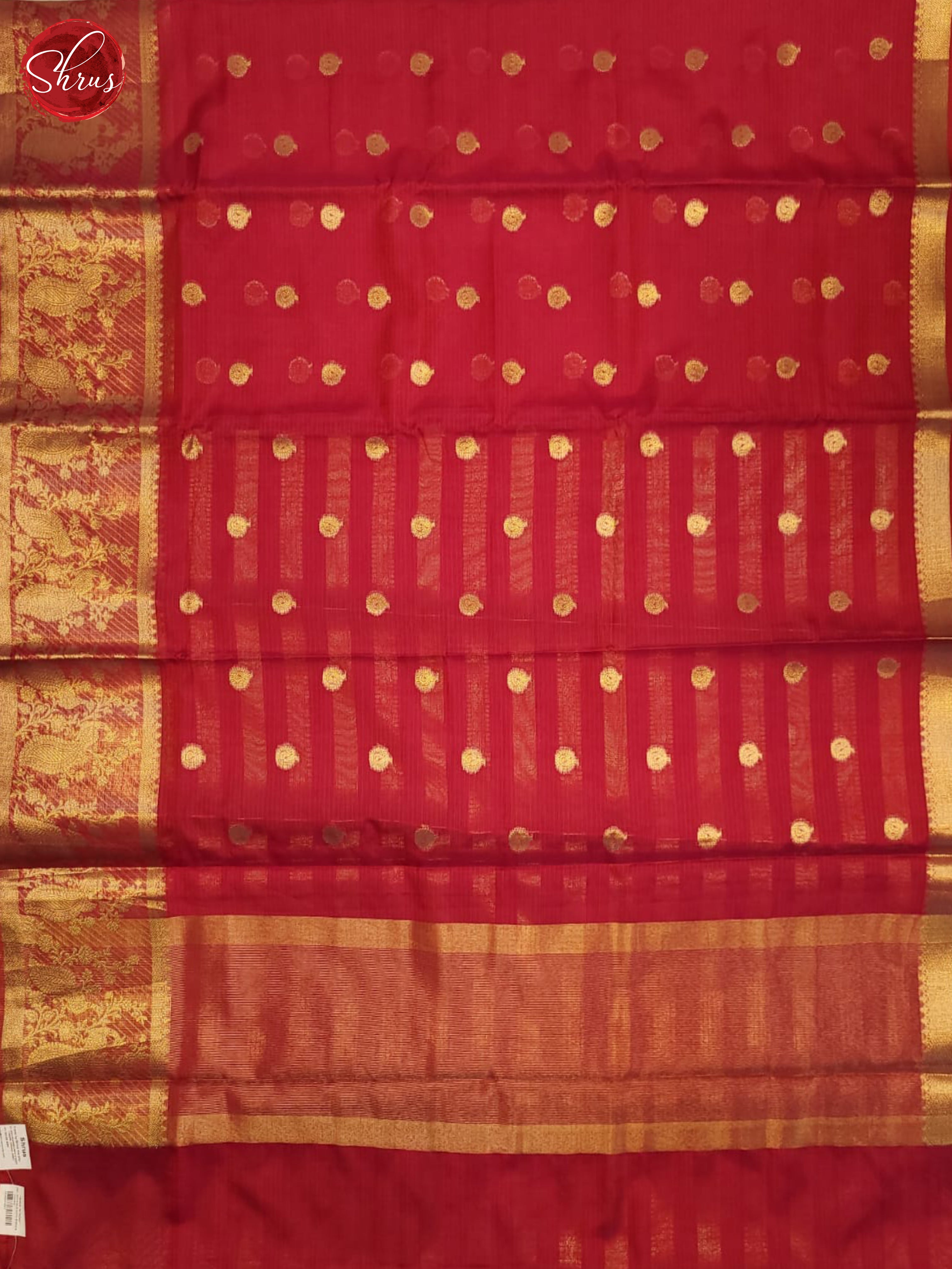 Pink(Single Tone) - Semi Kota Saree - Shop on ShrusEternity.com