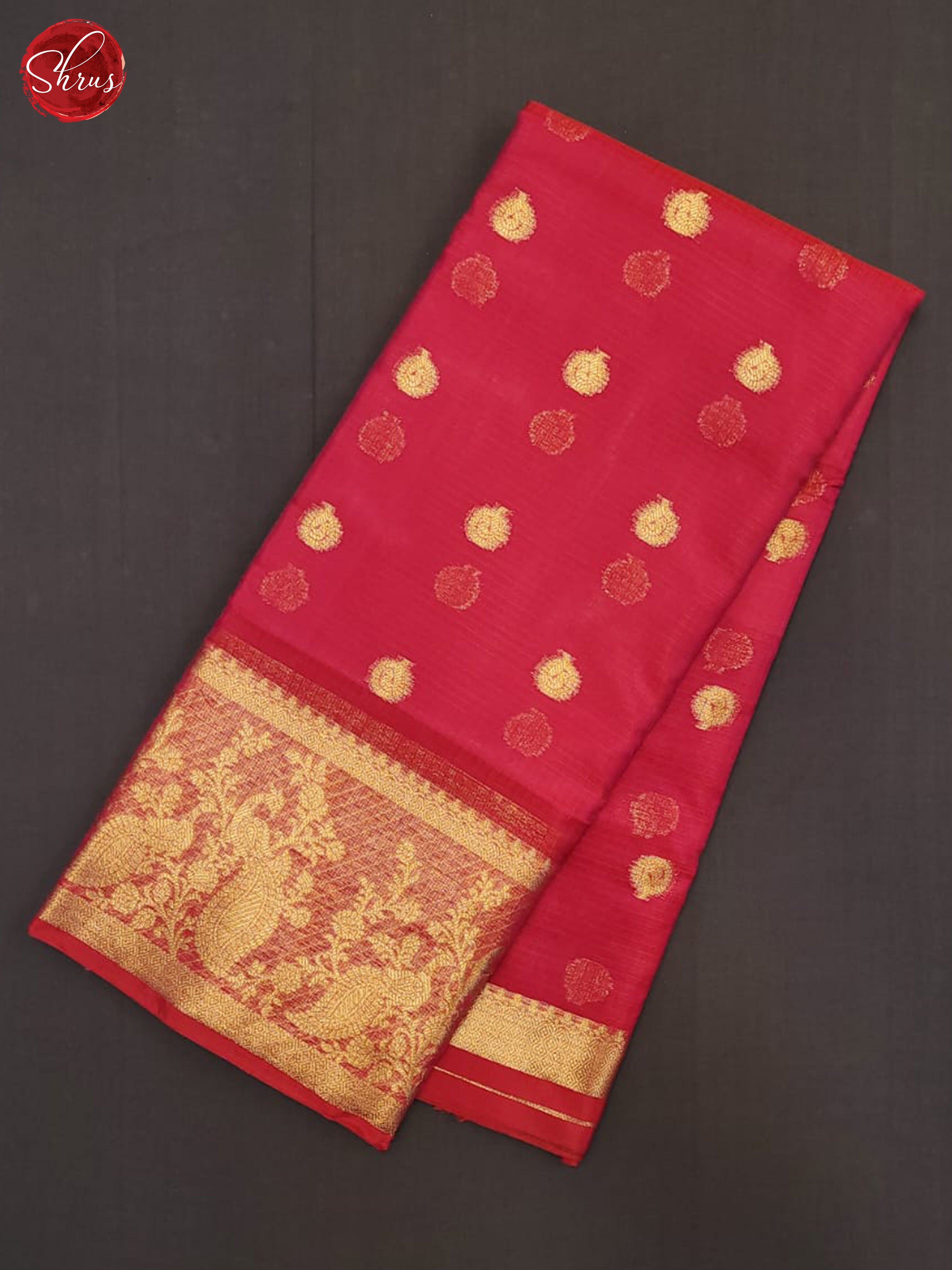 Pink(Single Tone) - Semi Kota Saree - Shop on ShrusEternity.com