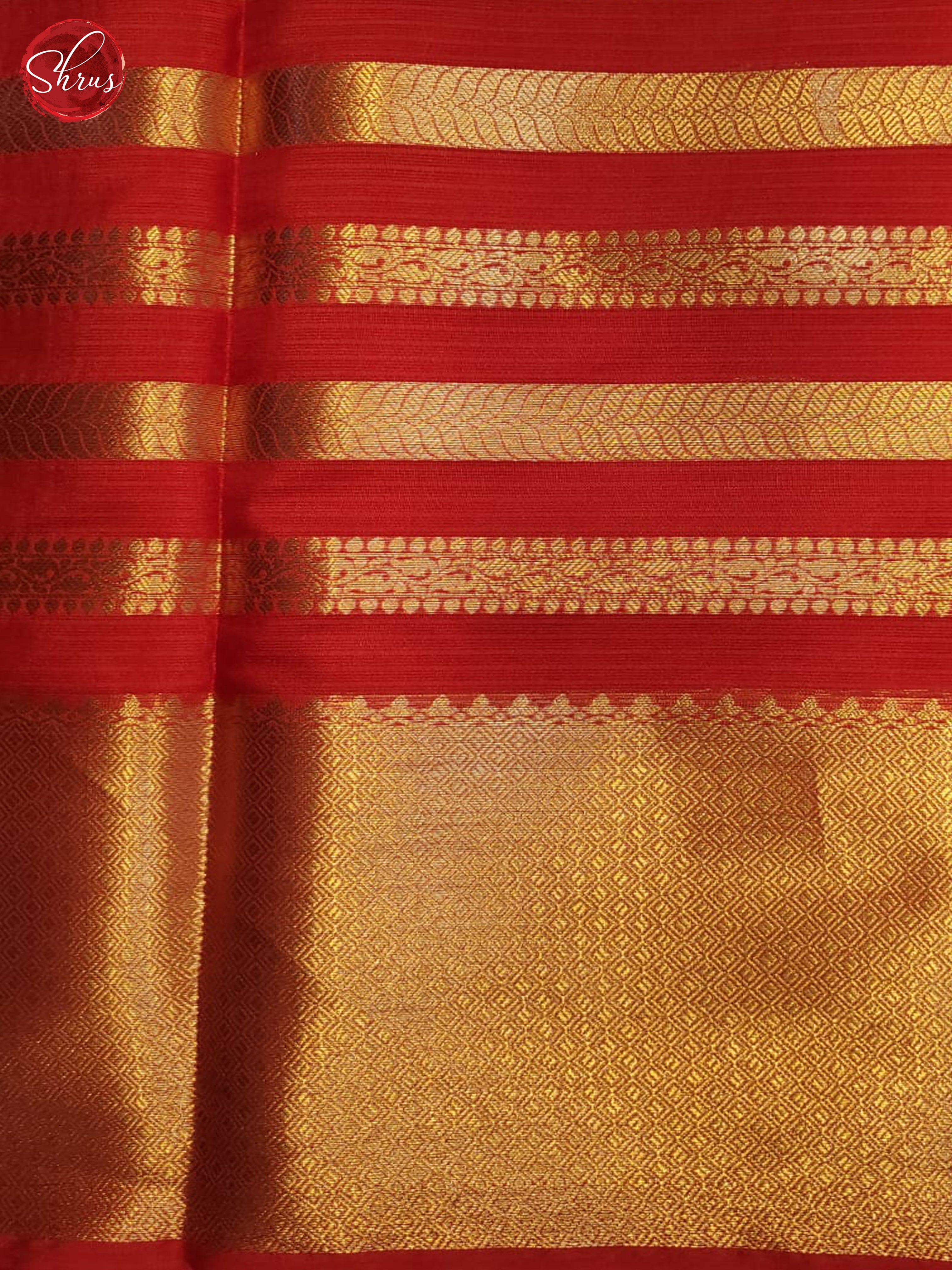 Red(Single Tone)- Semi Kota Saree - Shop on ShrusEternity.com