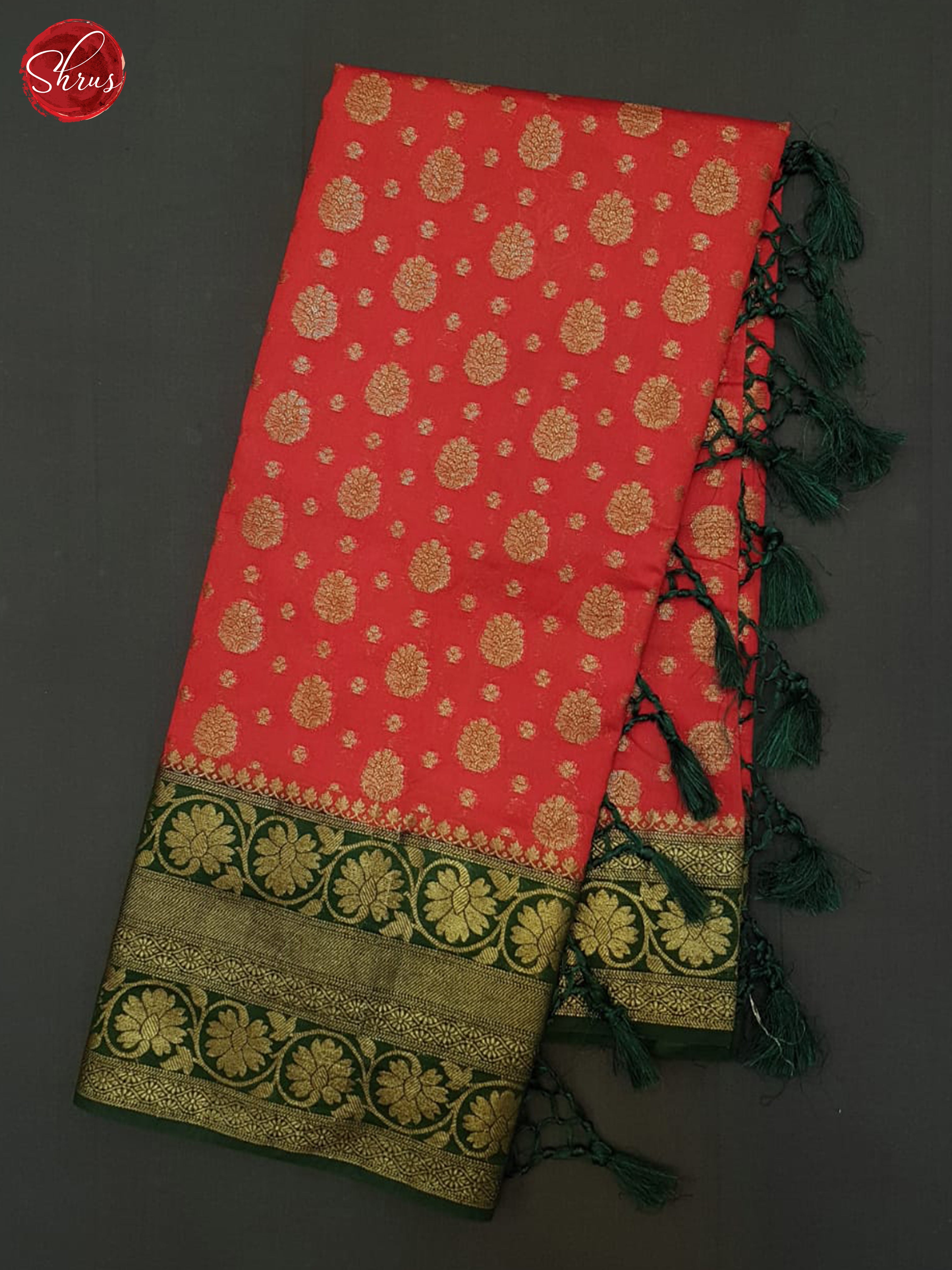BHS07266 - Banaras Silk Cotton Saree - Shop on ShrusEternity.com