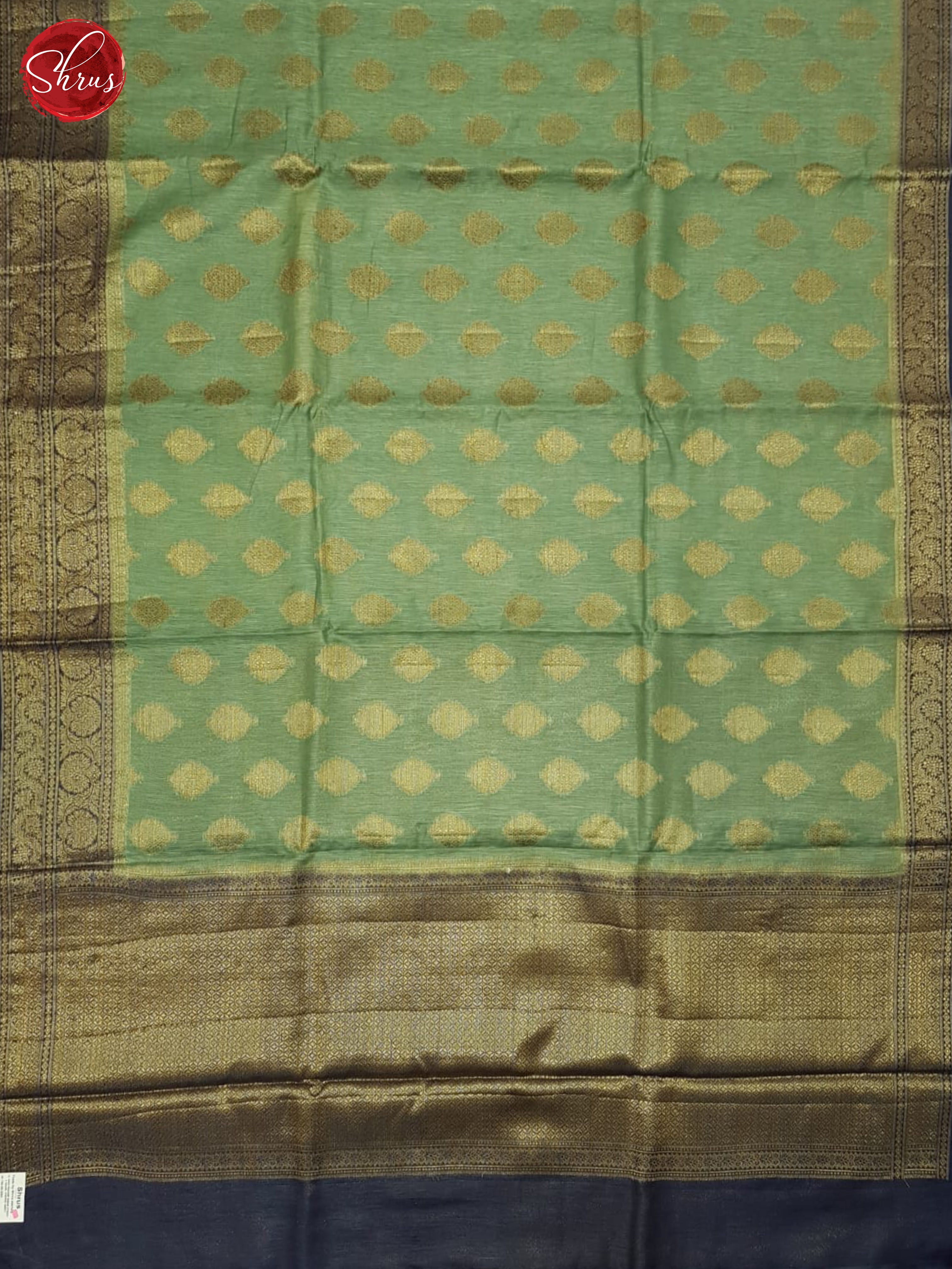 BHS07306 - Muslin Silk Saree - Shop on ShrusEternity.com