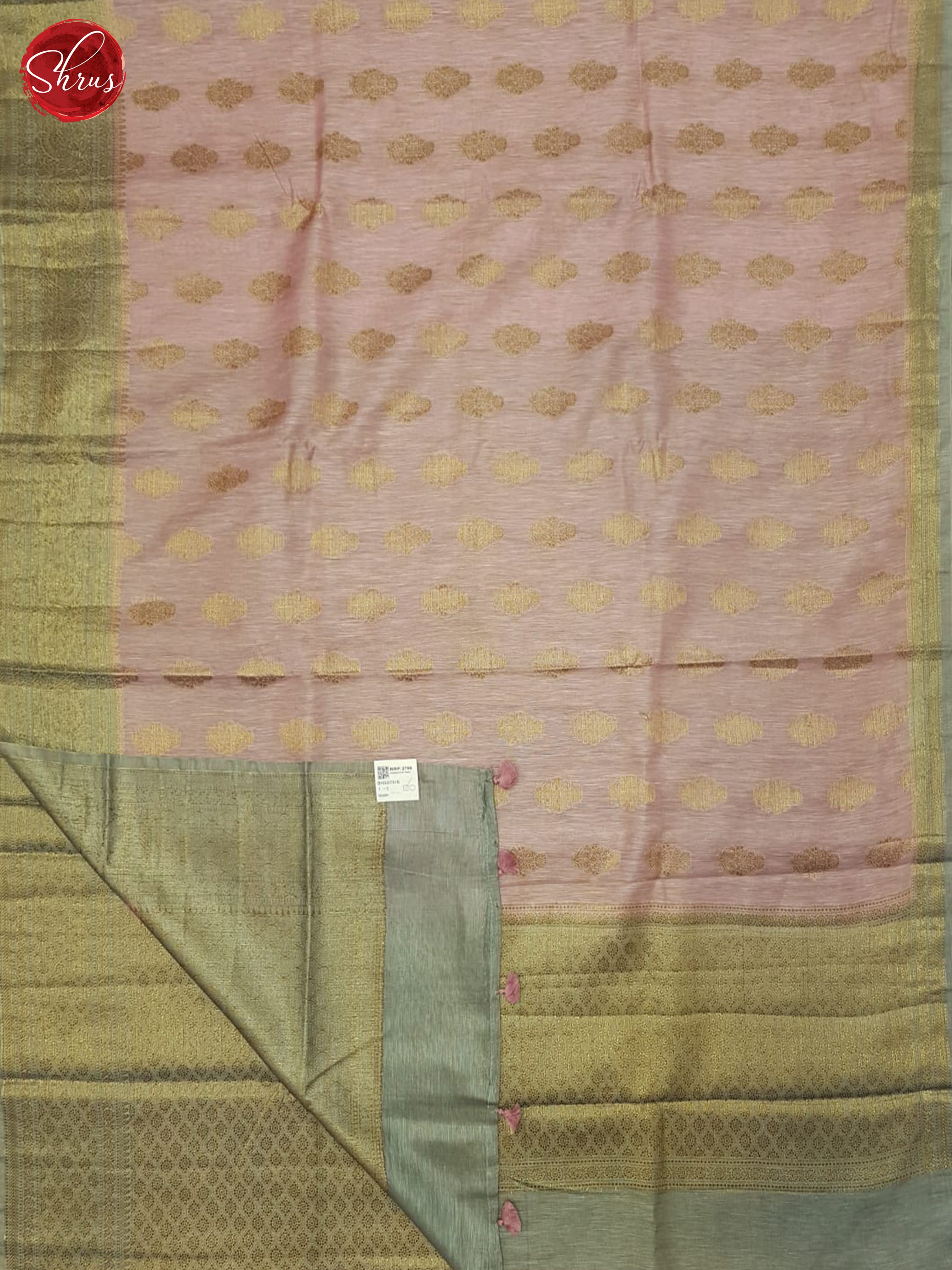 BHS07316 - Muslin Silk Saree - Shop on ShrusEternity.com