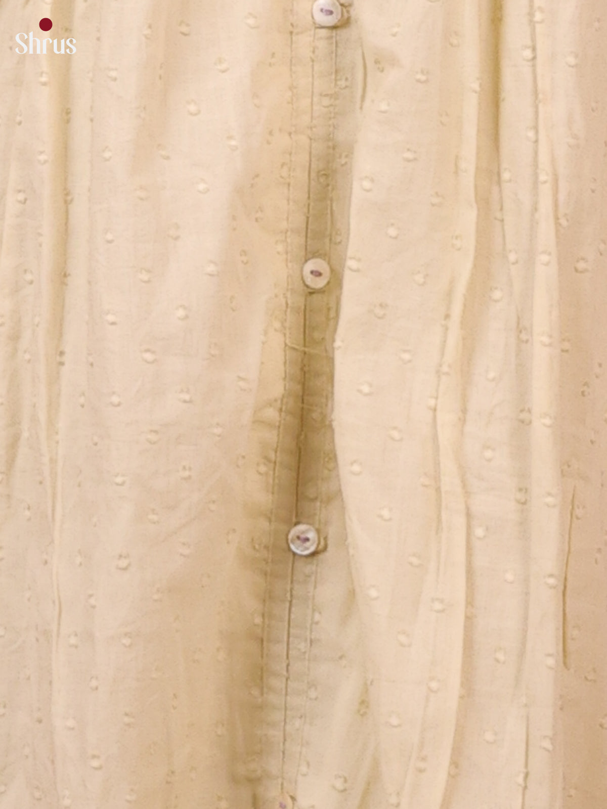 Cream - Readymade Kurti - Shop on ShrusEternity.com