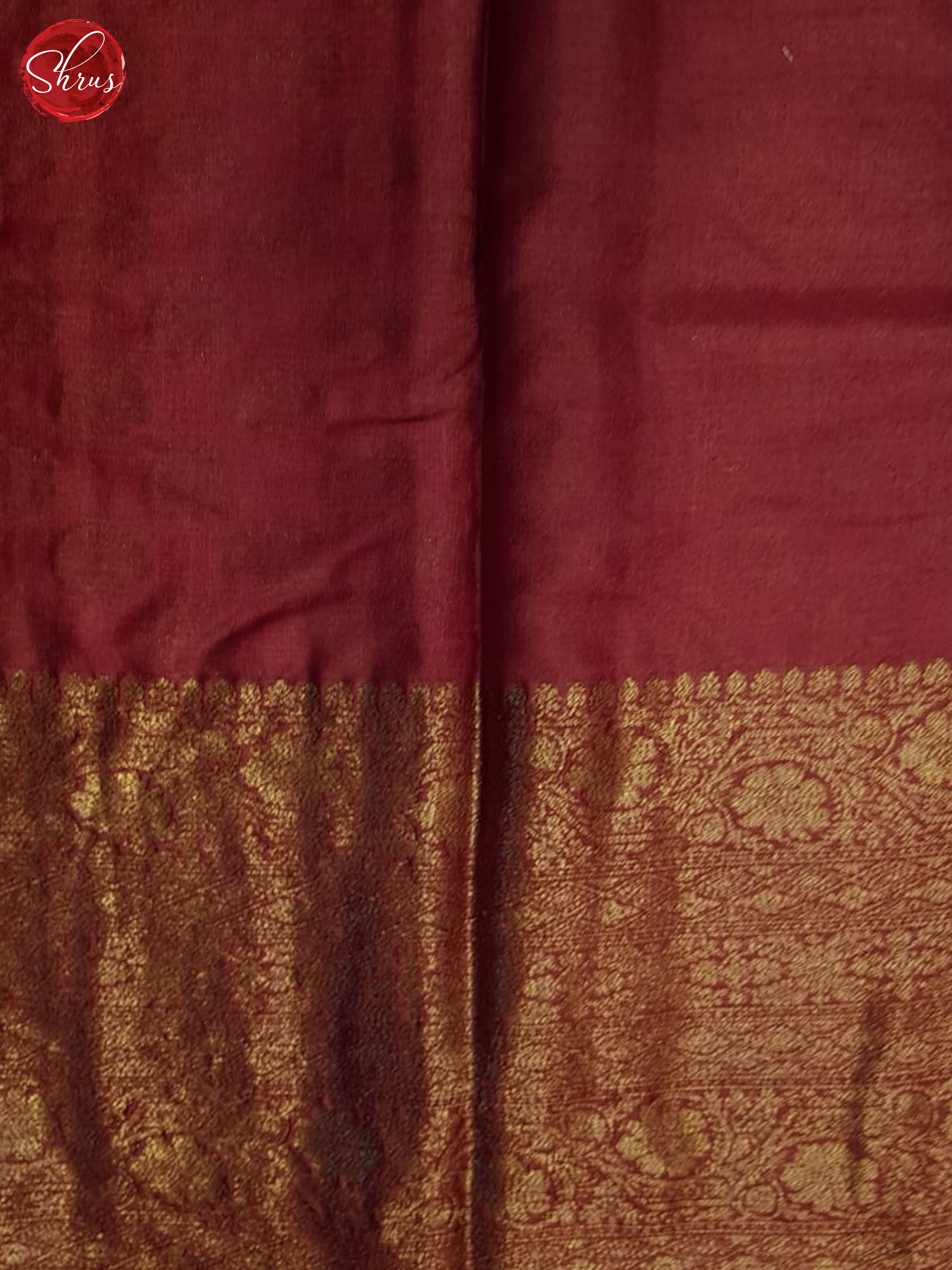 Arakku Maroon(Single Tone)- Tussar Silk - Shop on ShrusEternity.com