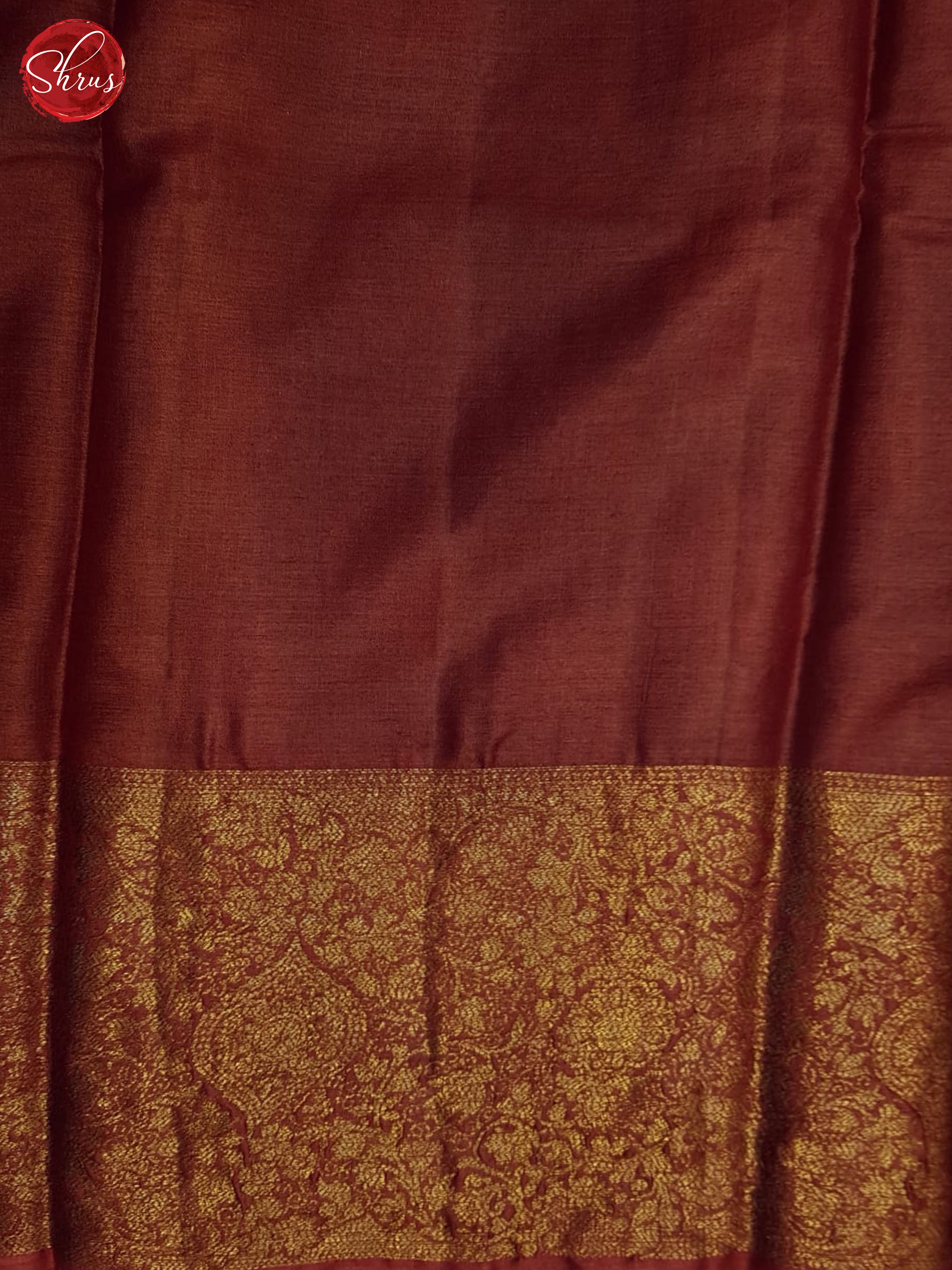 Blue And Araku Maroon- Tussar Saree - Shop on ShrusEternity.com