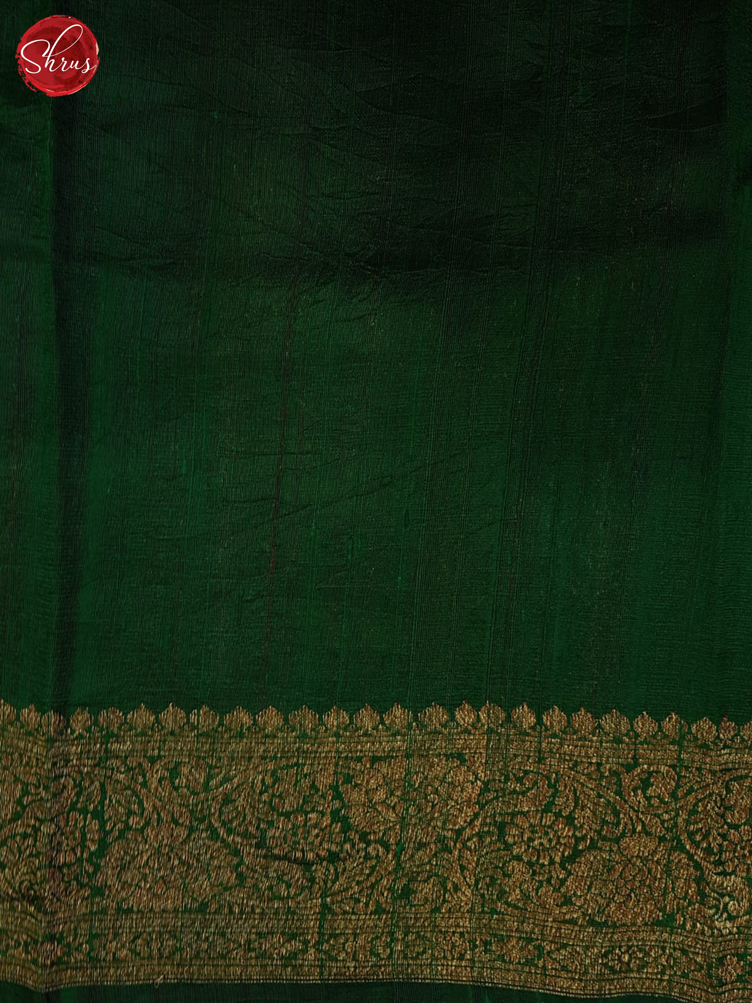Pink & Green- Dupion Saree - Shop on ShrusEternity.com