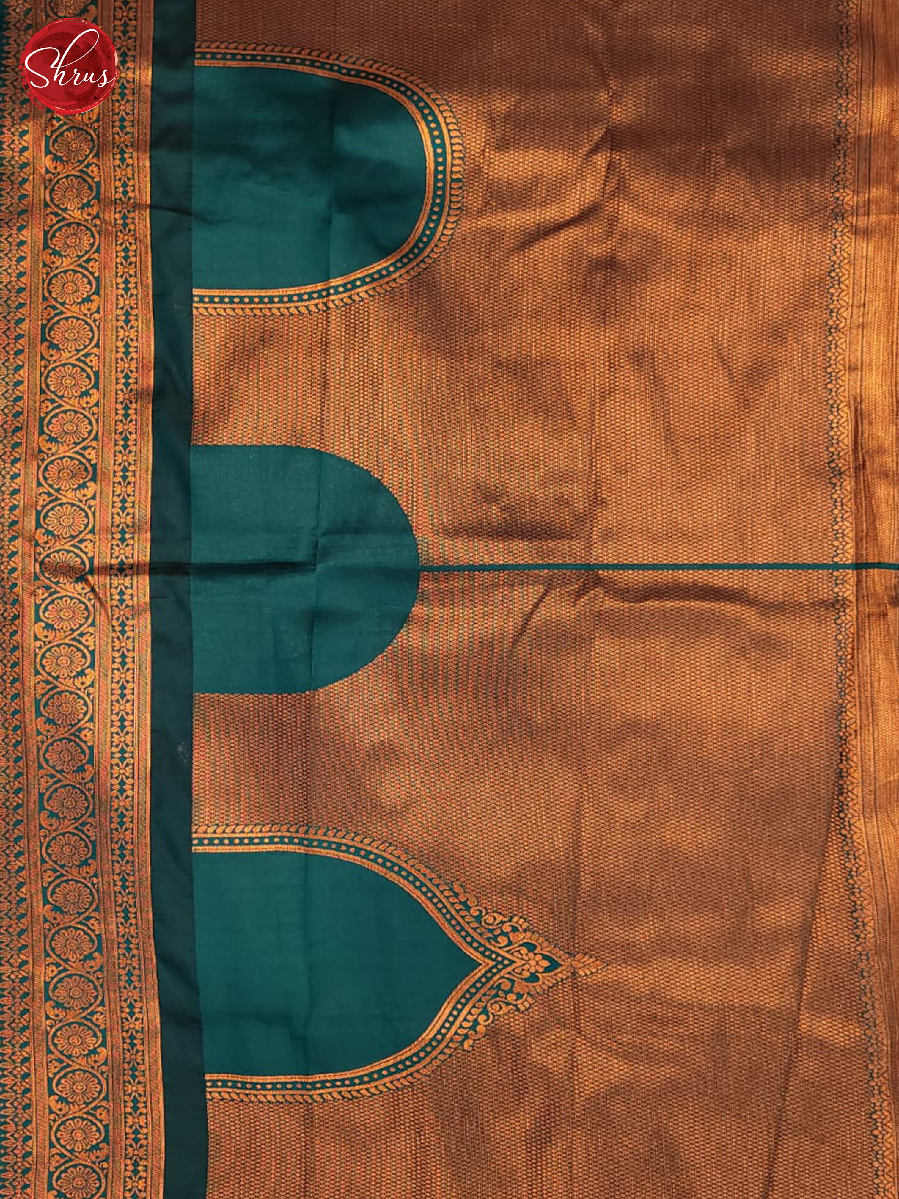 Wine & Blue - Semi Soft silk Saree - Shop on ShrusEternity.com