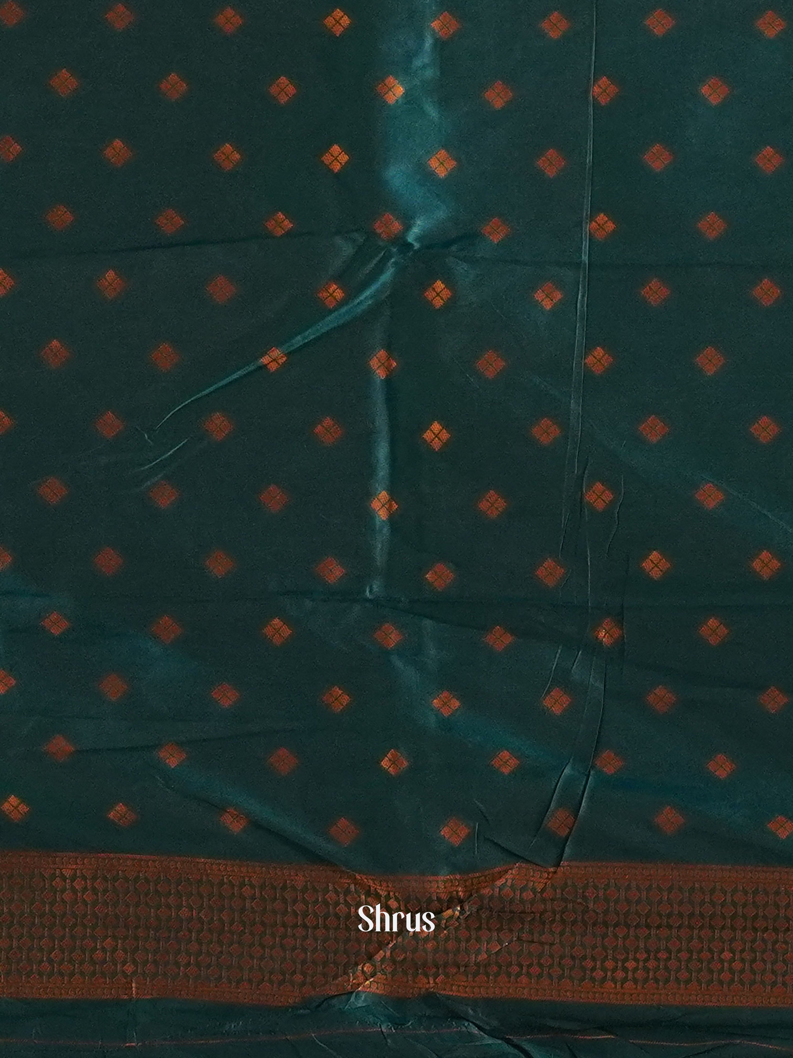 Pink & Blue - Semi Soft silk Saree - Shop on ShrusEternity.com