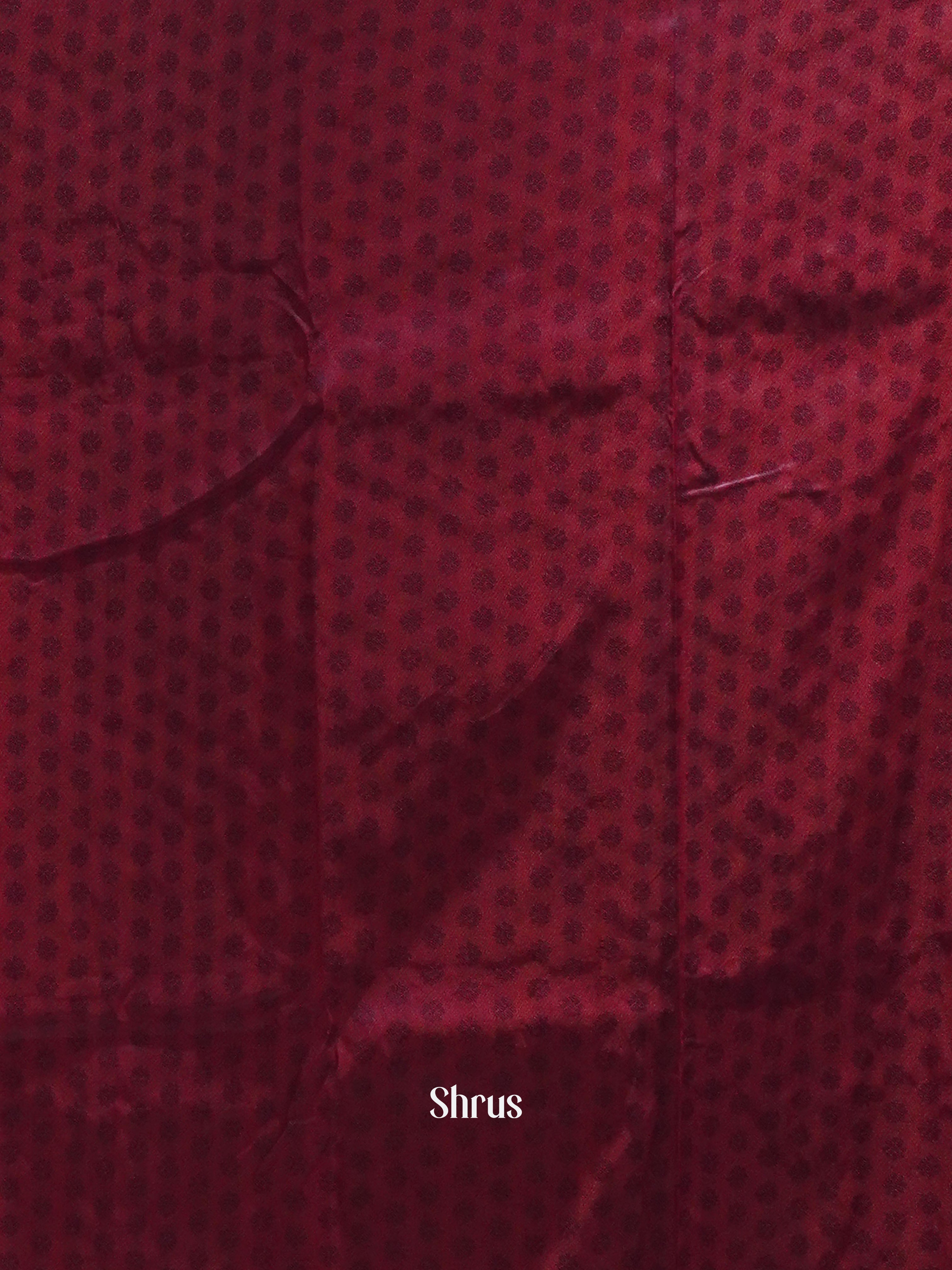 Pink & Brown - Semi Softsilk Saree - Shop on ShrusEternity.com