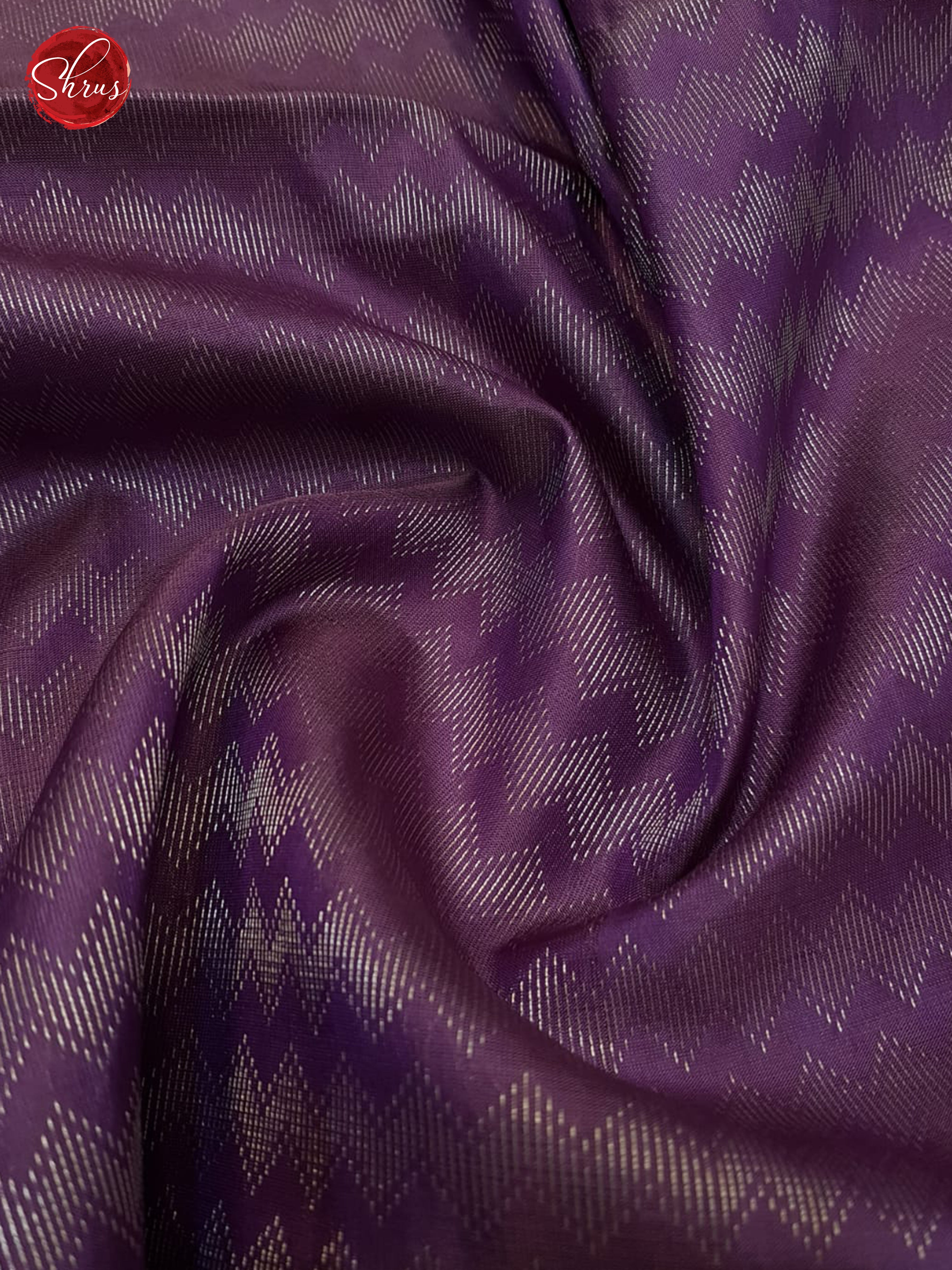 Dusty Lavender And Blue-Soft Silk Saree - Shop on ShrusEternity.com