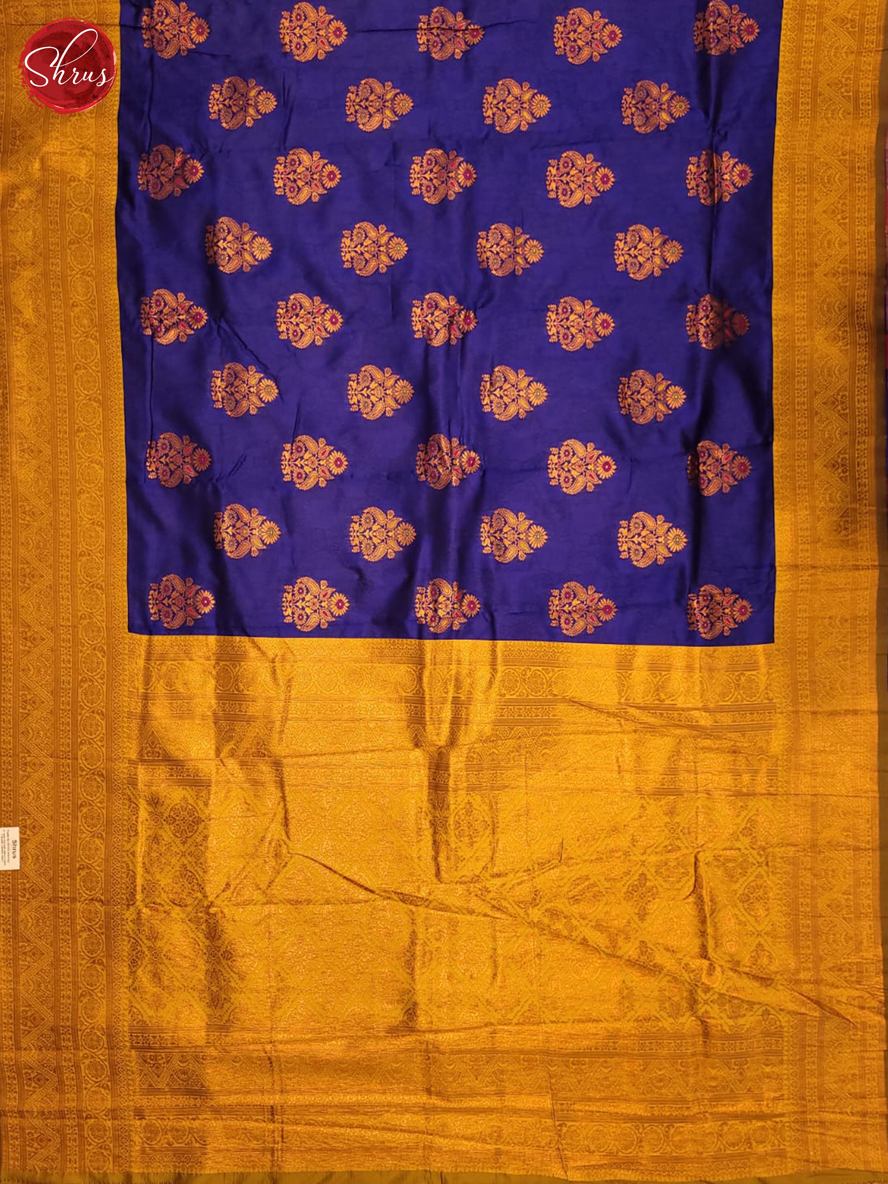 BHS17002 - Semi kanchipuram Saree - Shop on ShrusEternity.com