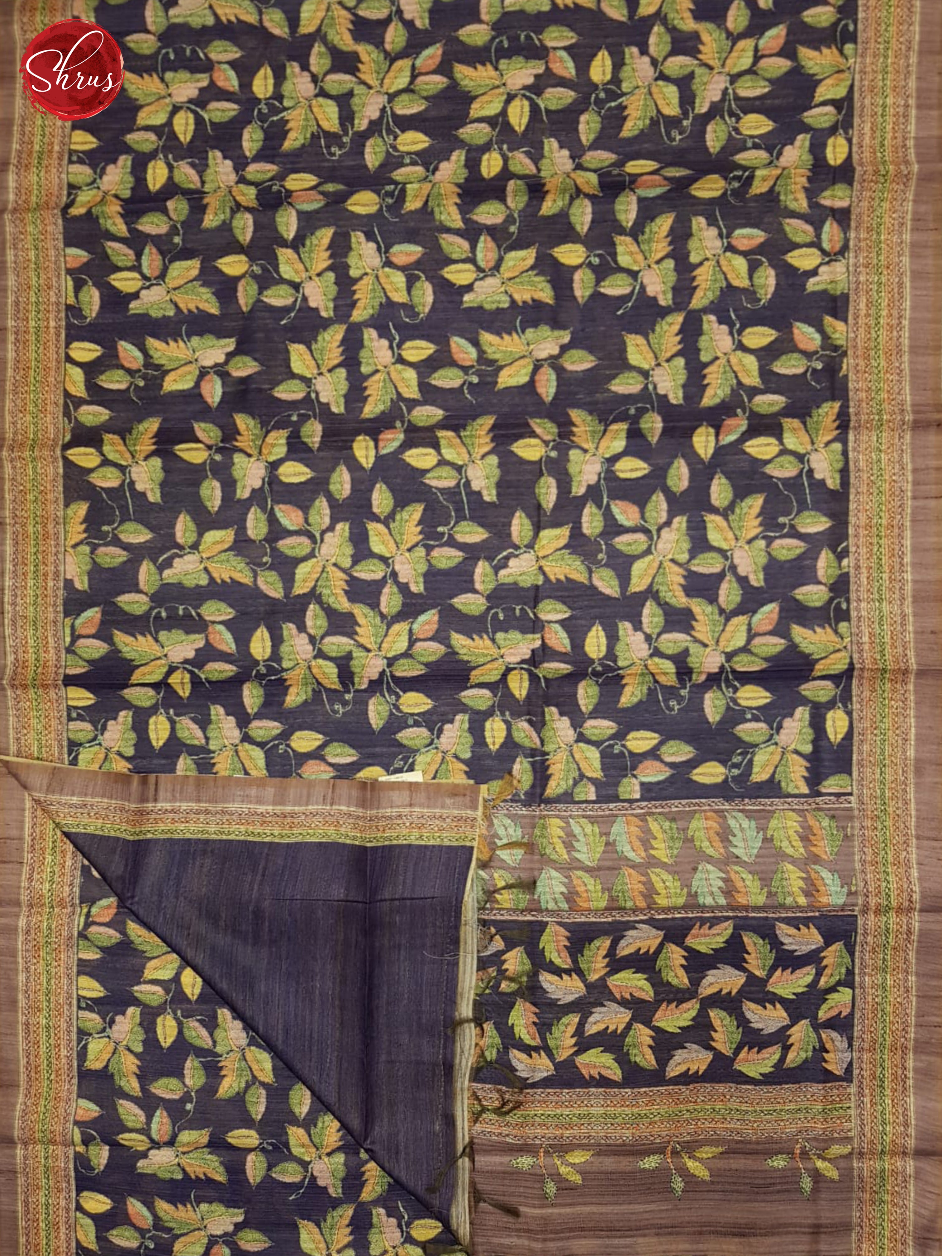 BHS21056 - Semi Gicha Saree - Shop on ShrusEternity.com