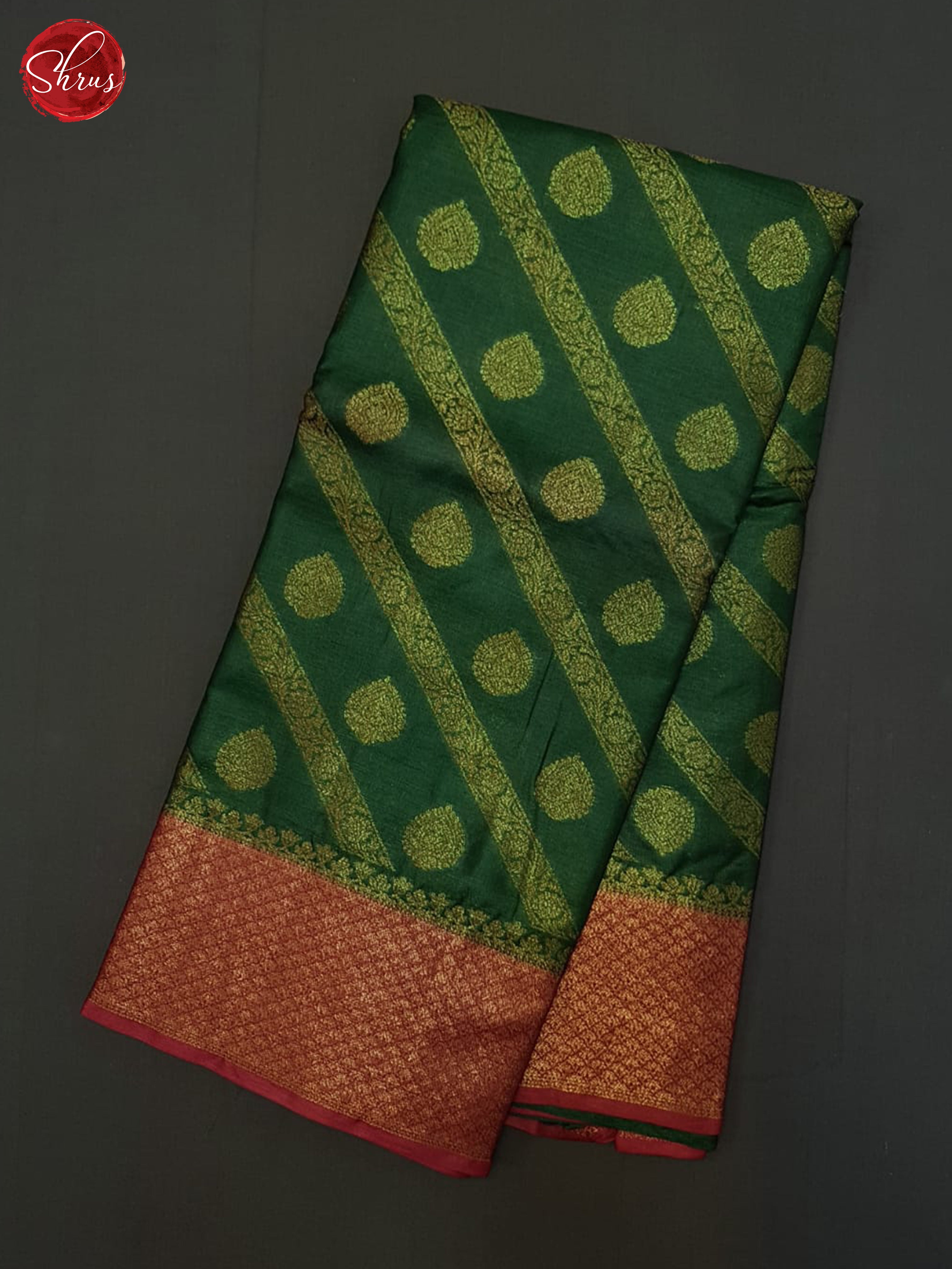 Green And Maroon- Tussar Saree - Shop on ShrusEternity.com