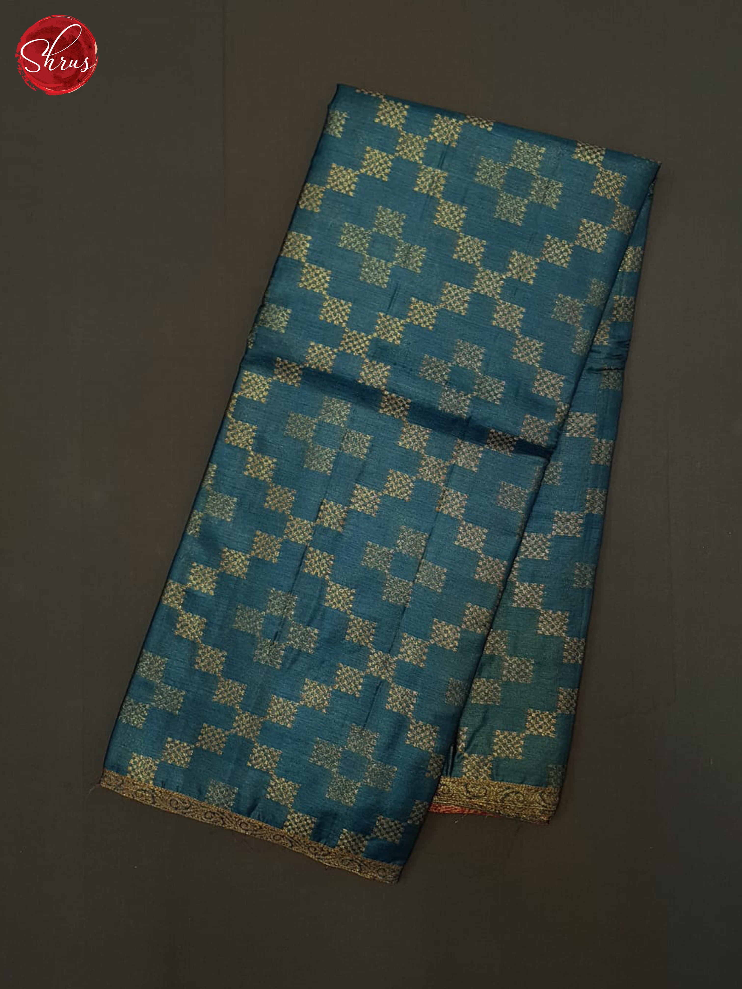 Blue And Pink- Tussar Saree - Shop on ShrusEternity.com