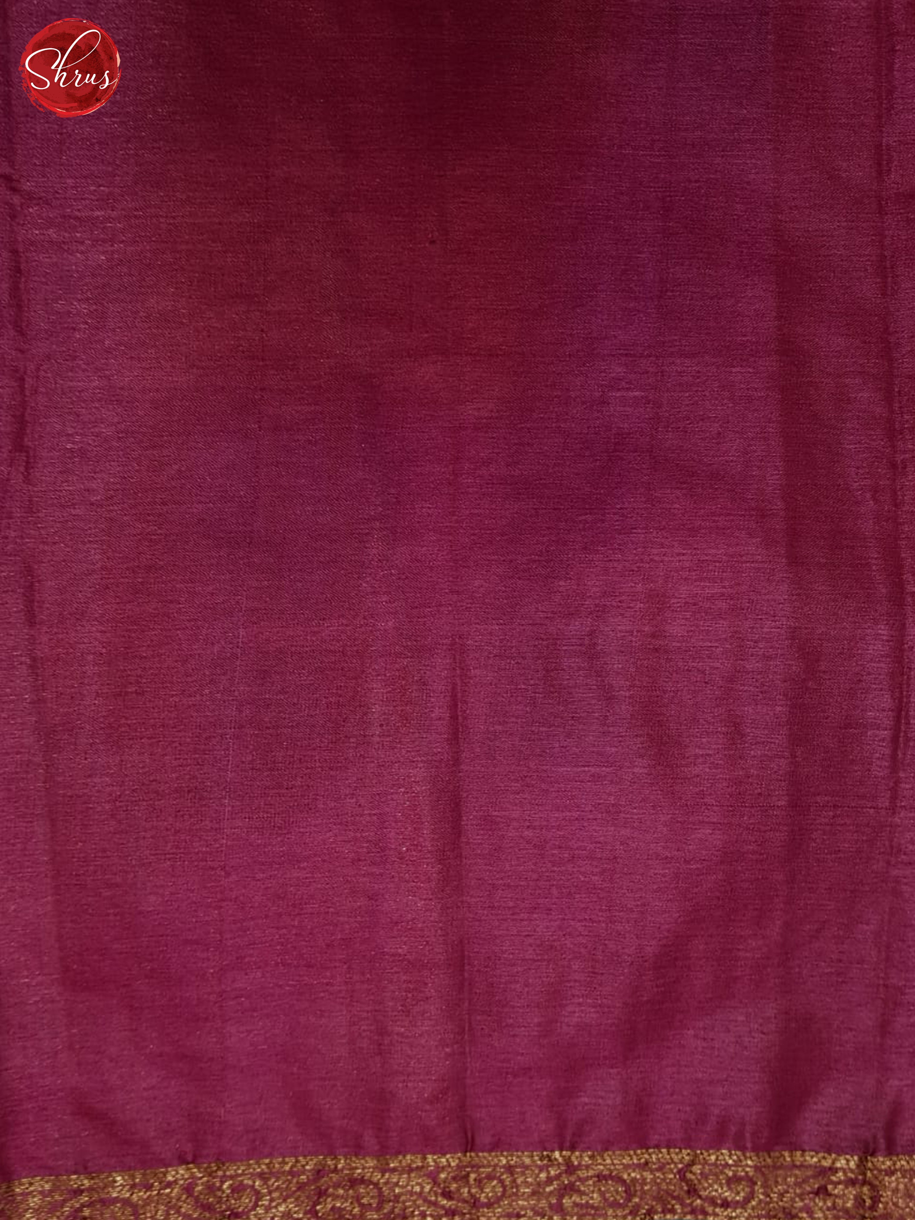 Blue And Pink- Tussar Saree - Shop on ShrusEternity.com