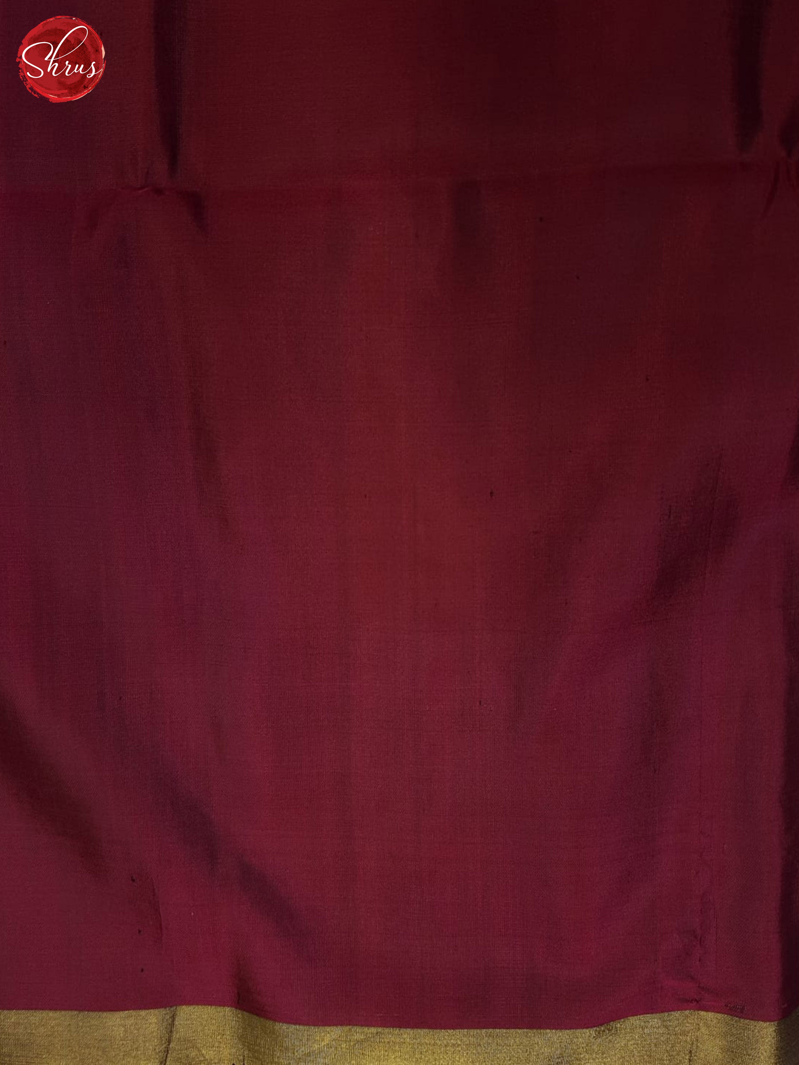 Blue & Maroon - Soft silk Saree - Shop on ShrusEternity.com