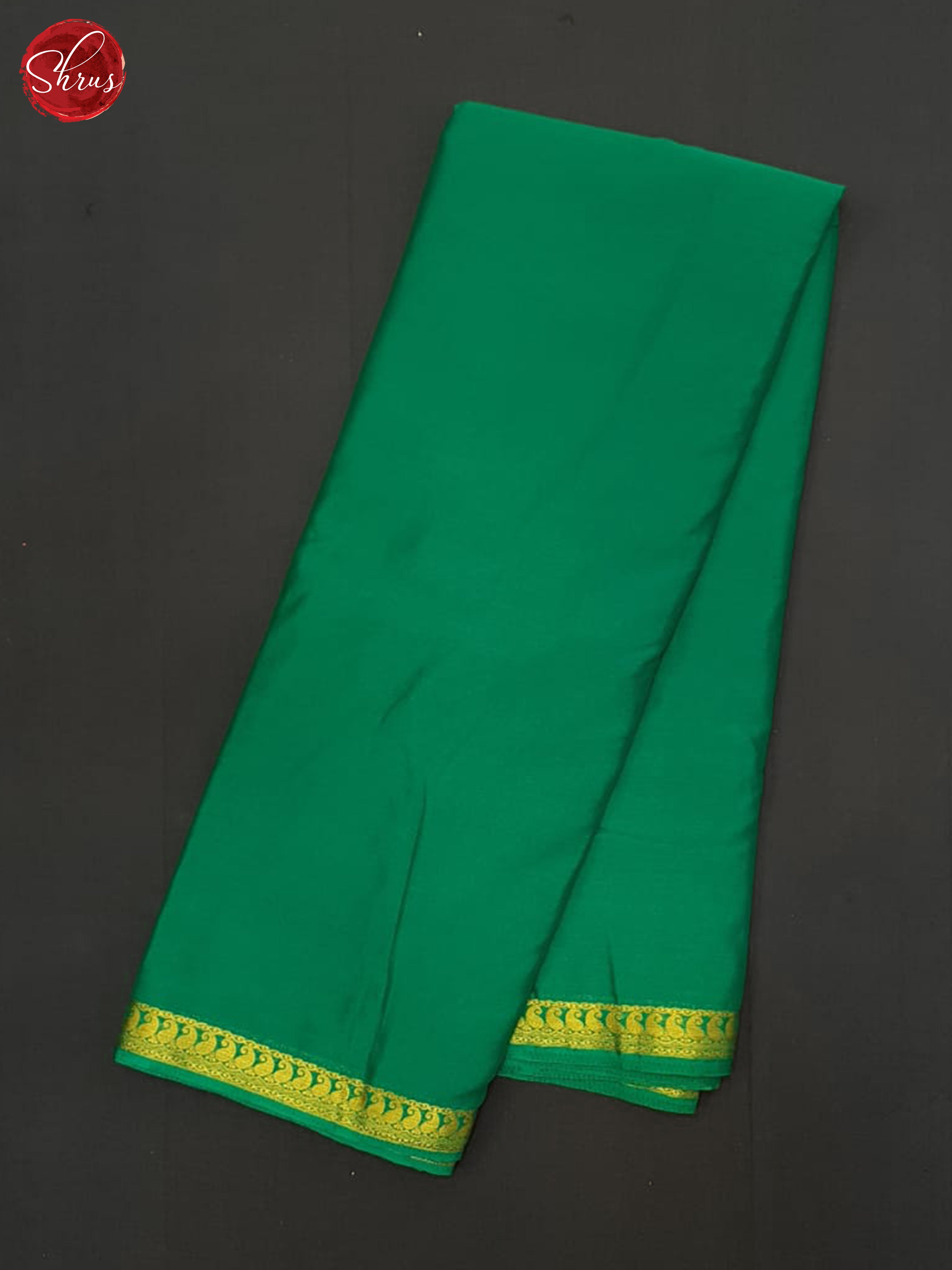 BHS23002 - Semi Mysoresilk Saree - Shop on ShrusEternity.com