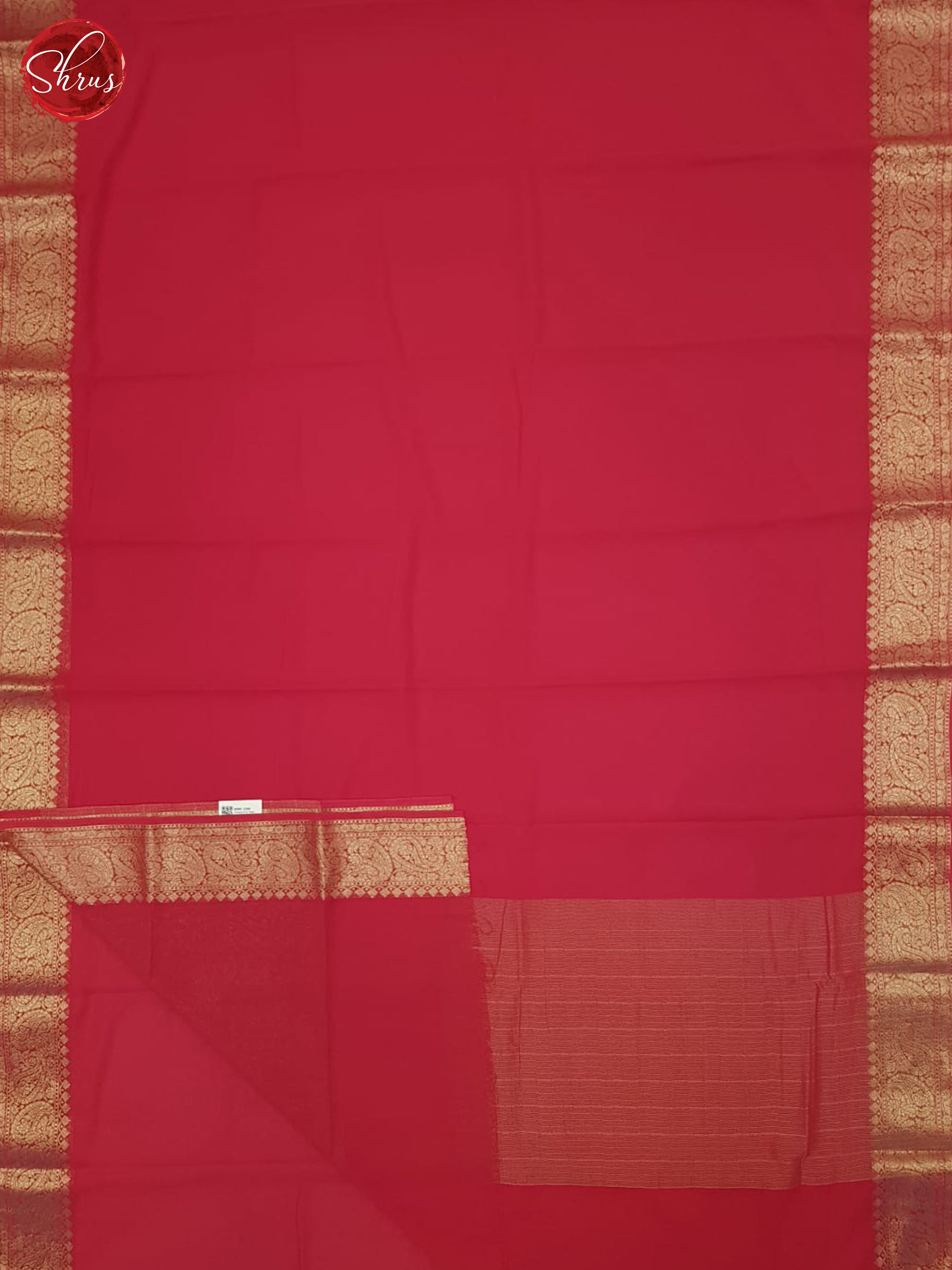 BHS23025 - Semi Georgette Saree - Shop on ShrusEternity.com