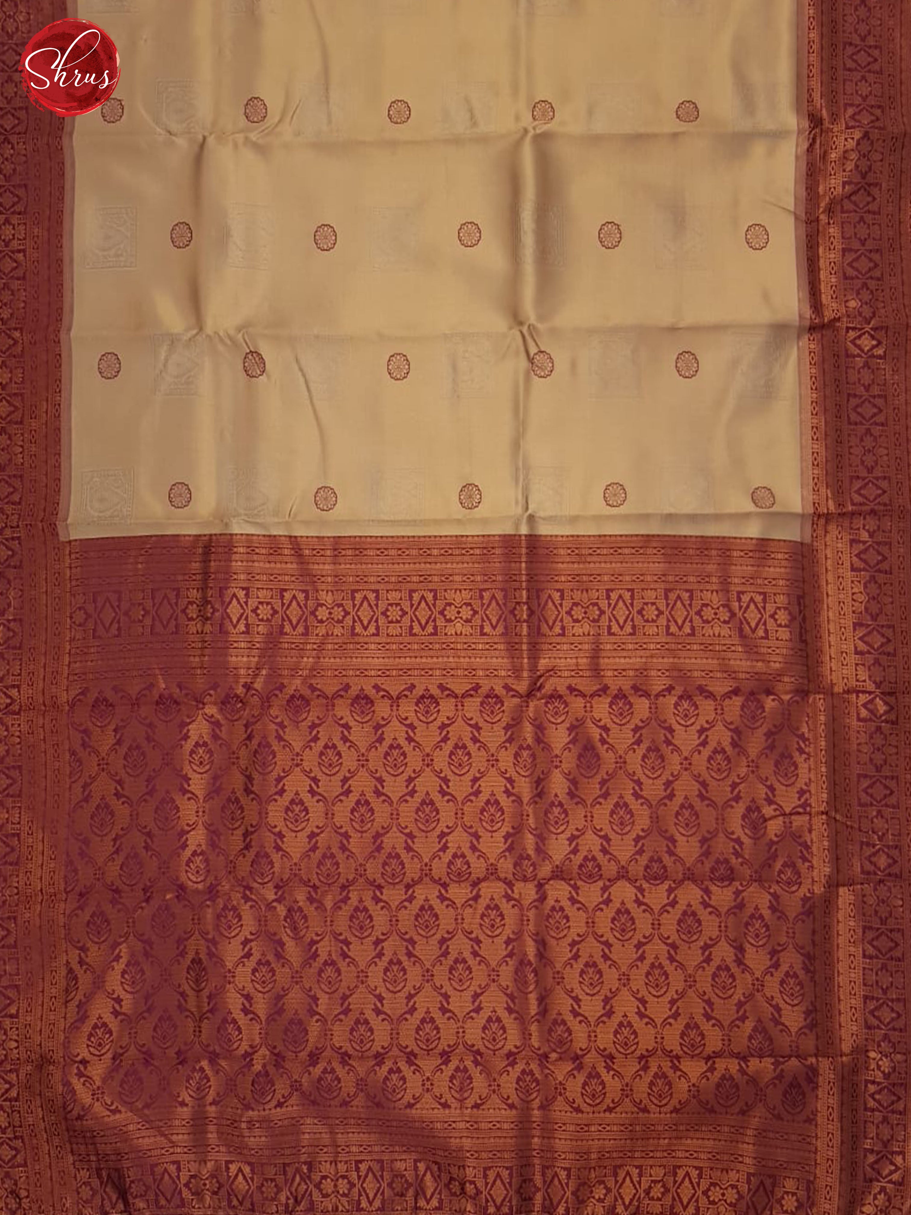 BHS23223 - Semi Kanchipuram Saree - Shop on ShrusEternity.com