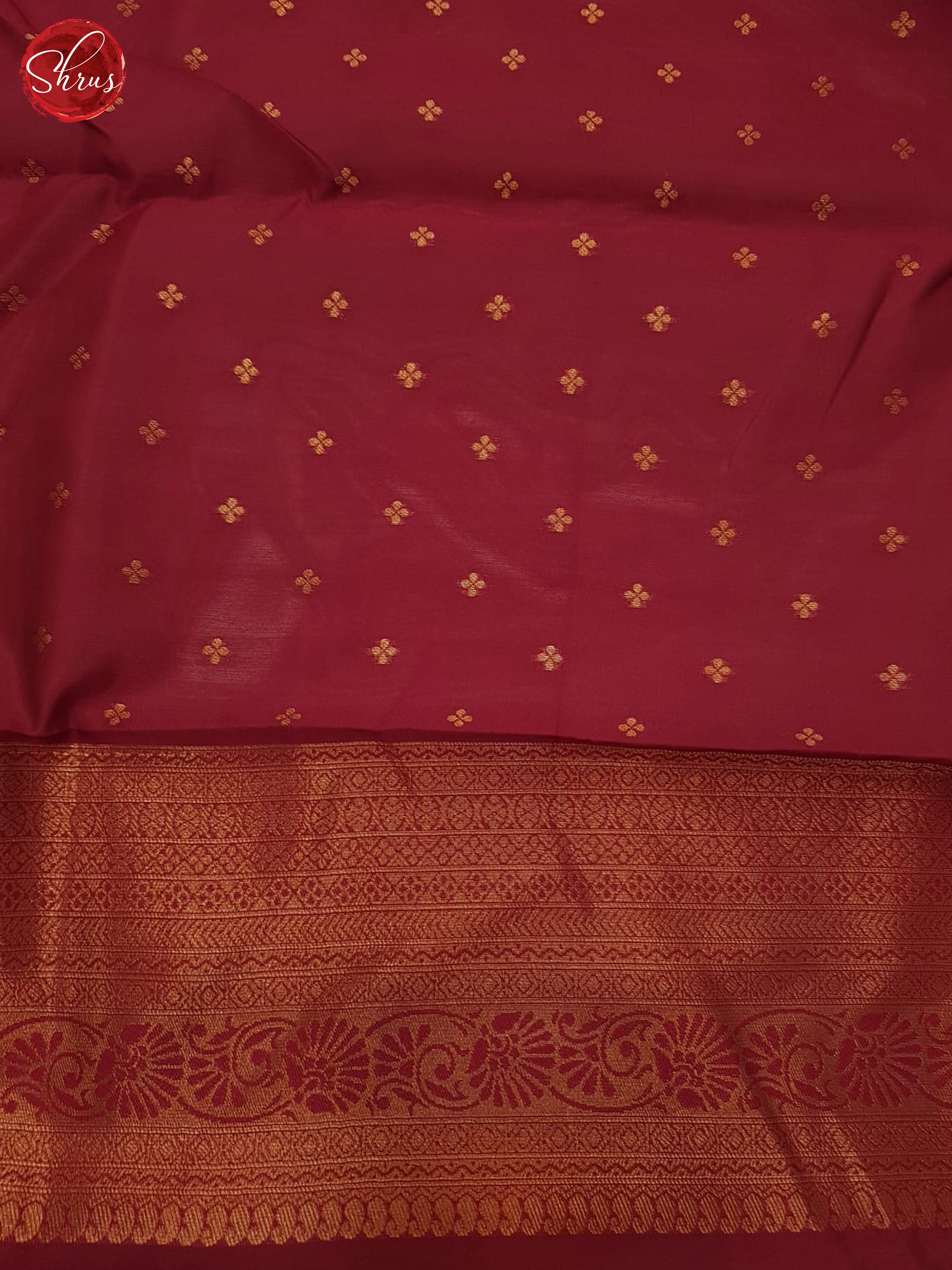 BHS23246 - Semi Kanchipuram Saree - Shop on ShrusEternity.com