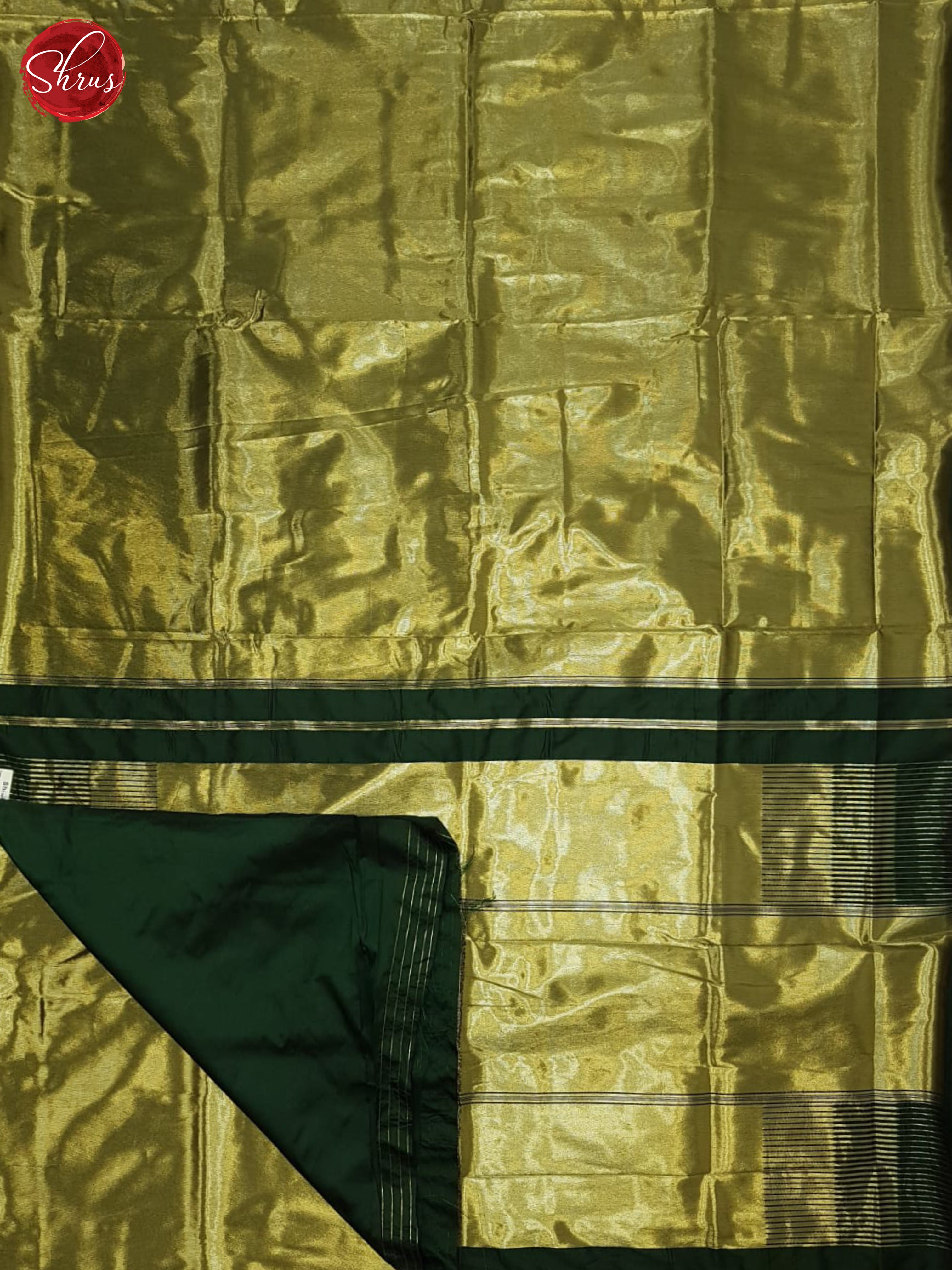 Black(Single Tone) - Semi Tissue Saree - Shop on ShrusEternity.com