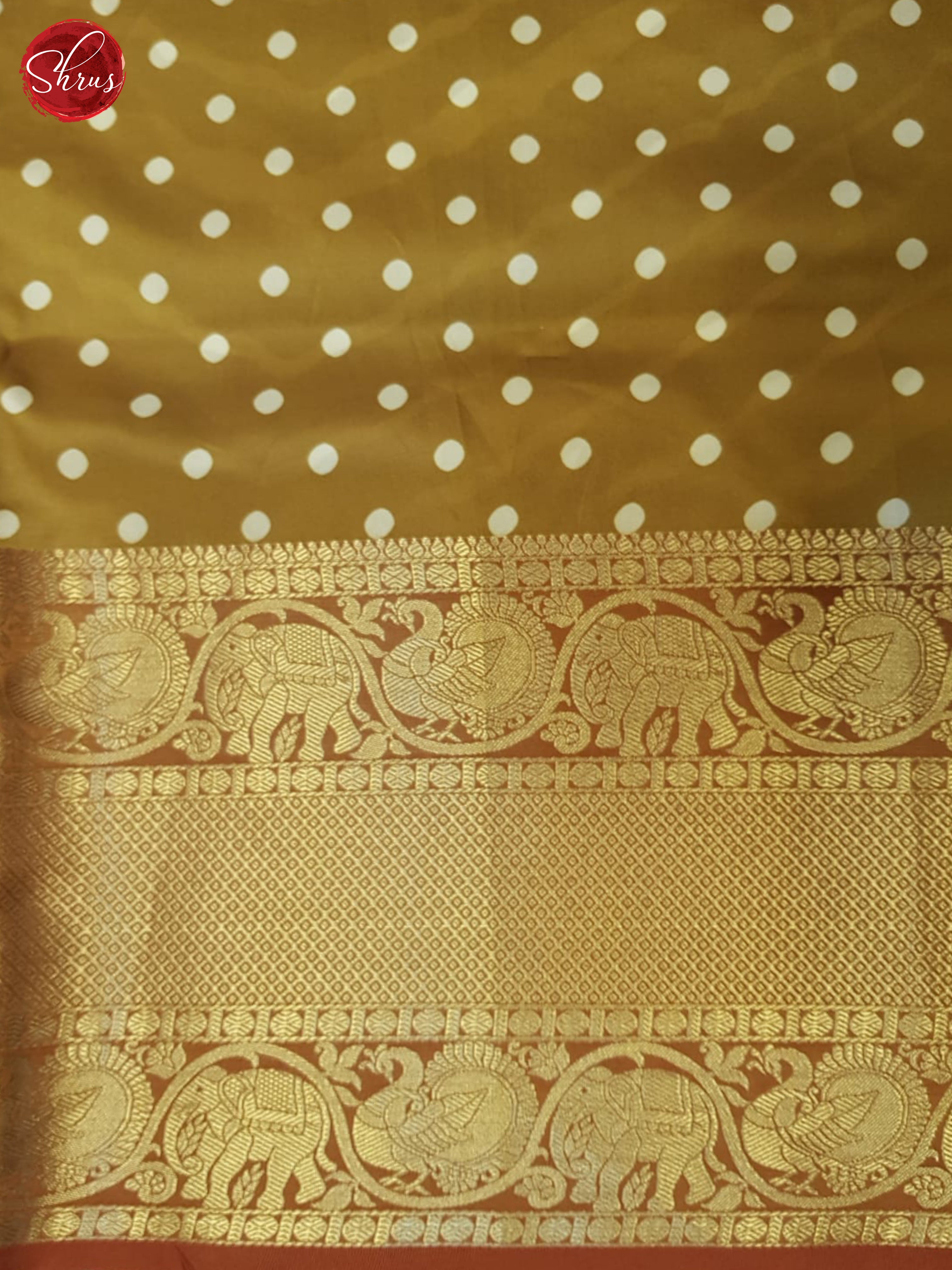 BHS23292 - Semi Dupion Saree - Shop on ShrusEternity.com