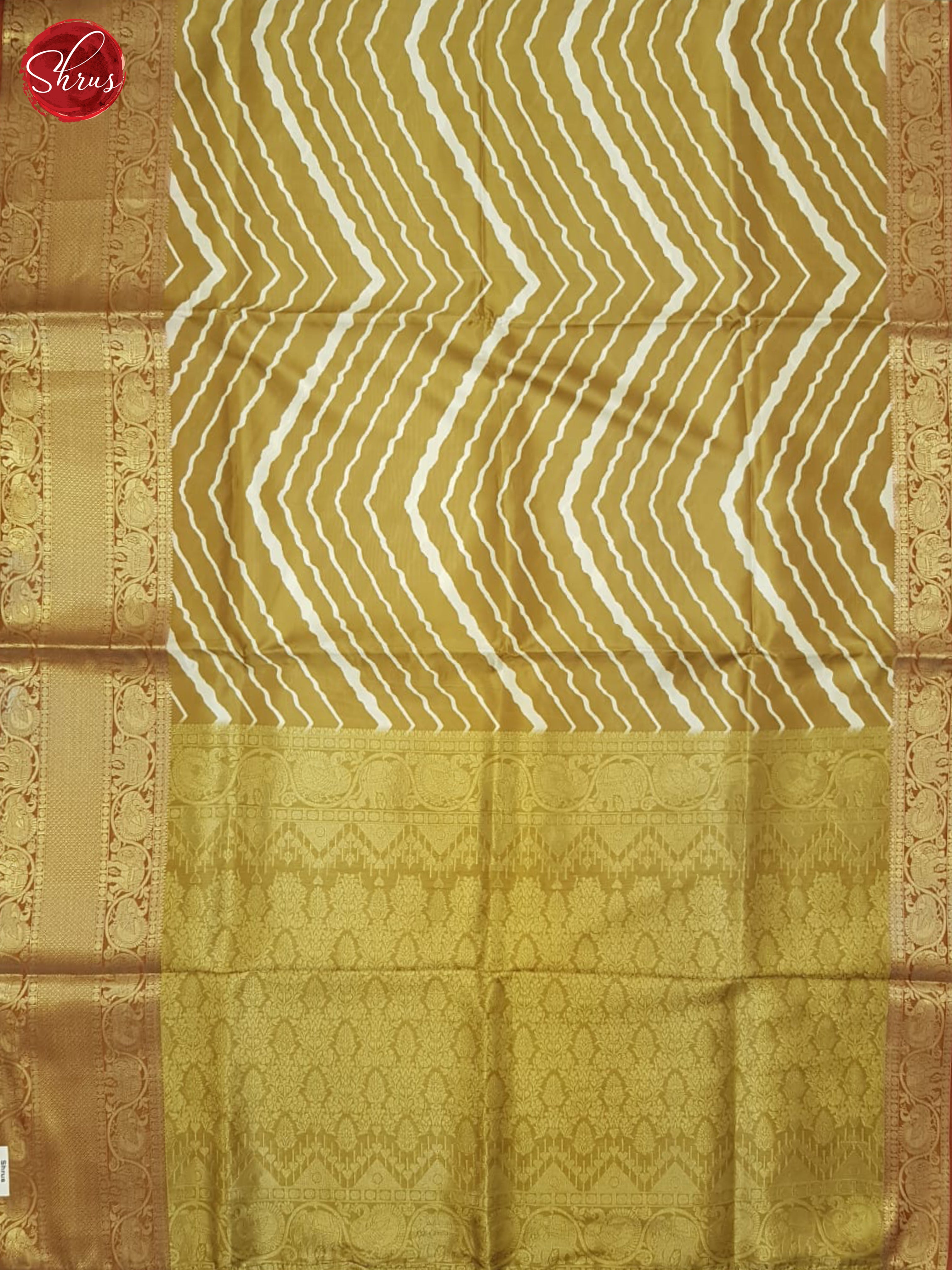 BHS23292 - Semi Dupion Saree - Shop on ShrusEternity.com