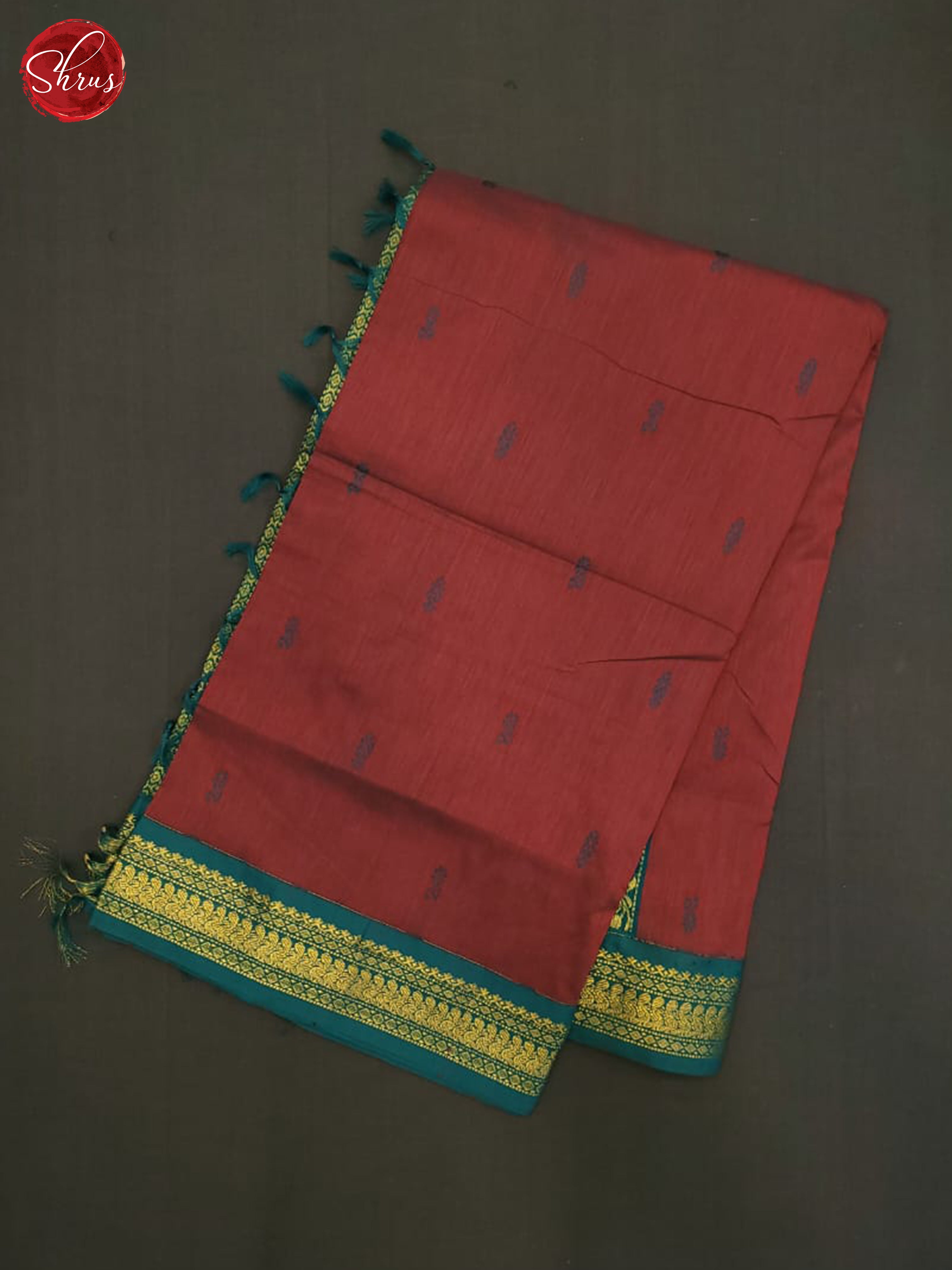 BHS23307 - Semi Gadwal Saree - Shop on ShrusEternity.com