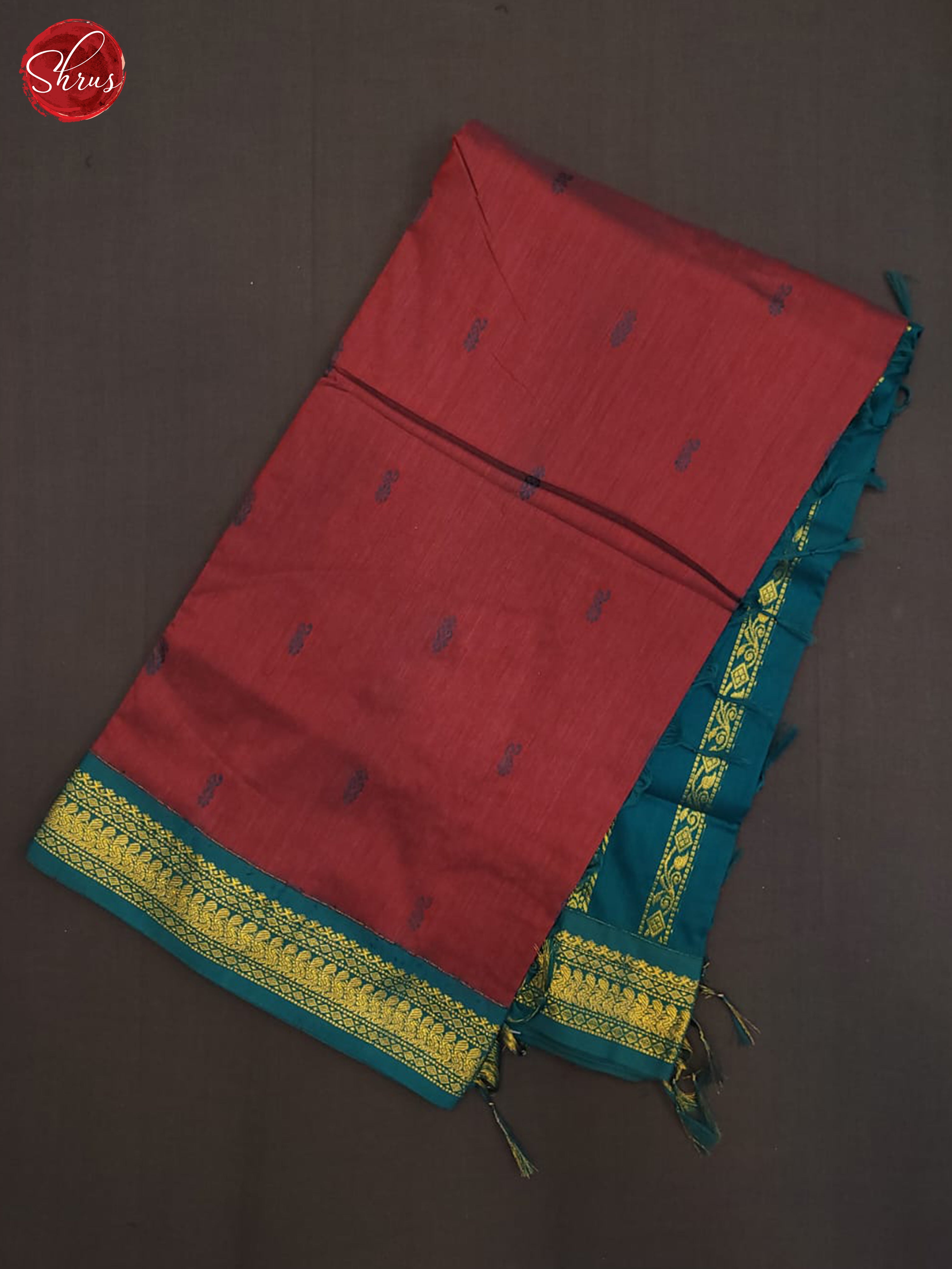 BHS23314 - Semi Gadwal Saree - Shop on ShrusEternity.com