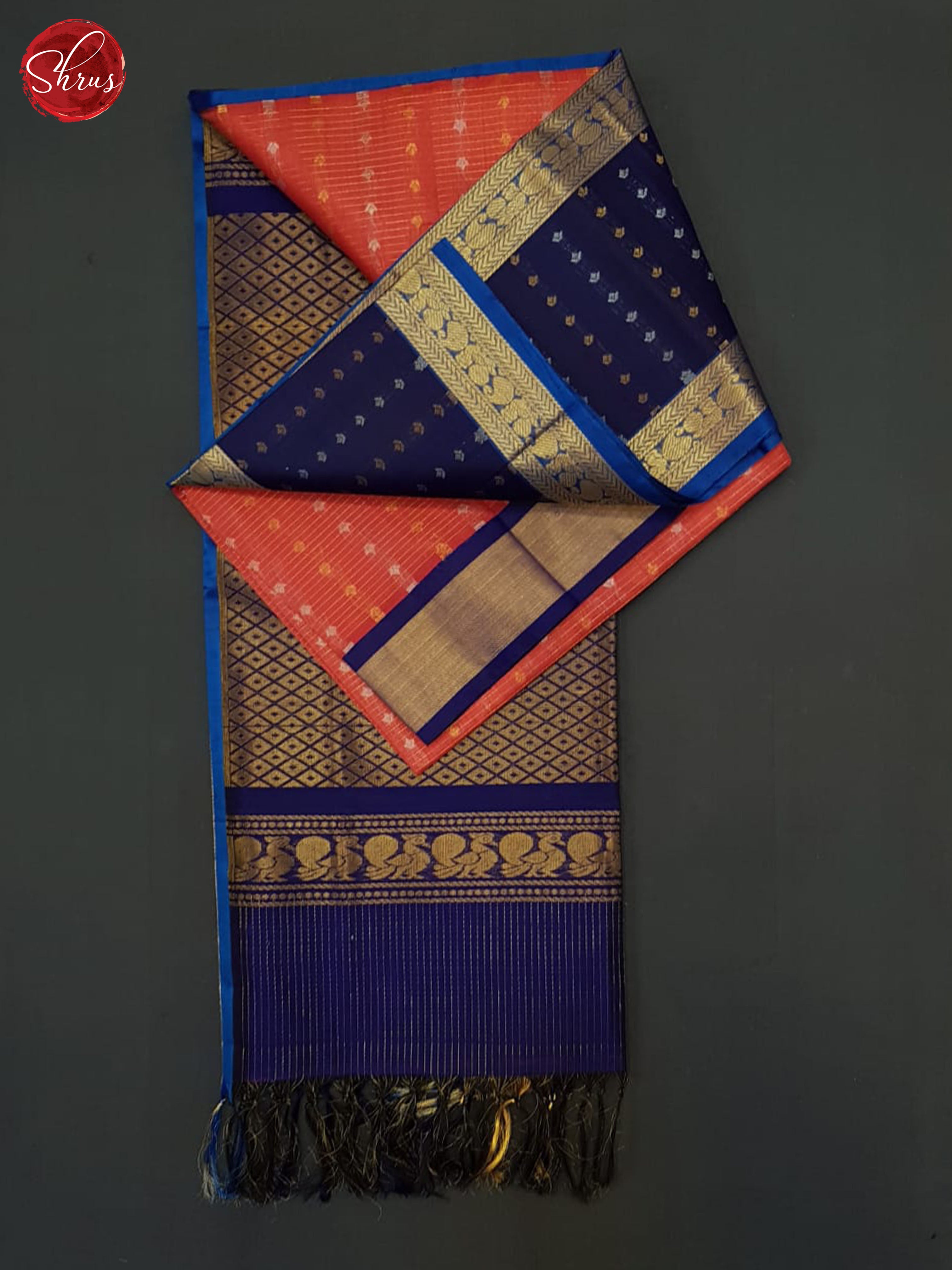 BHS24089 - Silk Cotton Saree - Shop on ShrusEternity.com